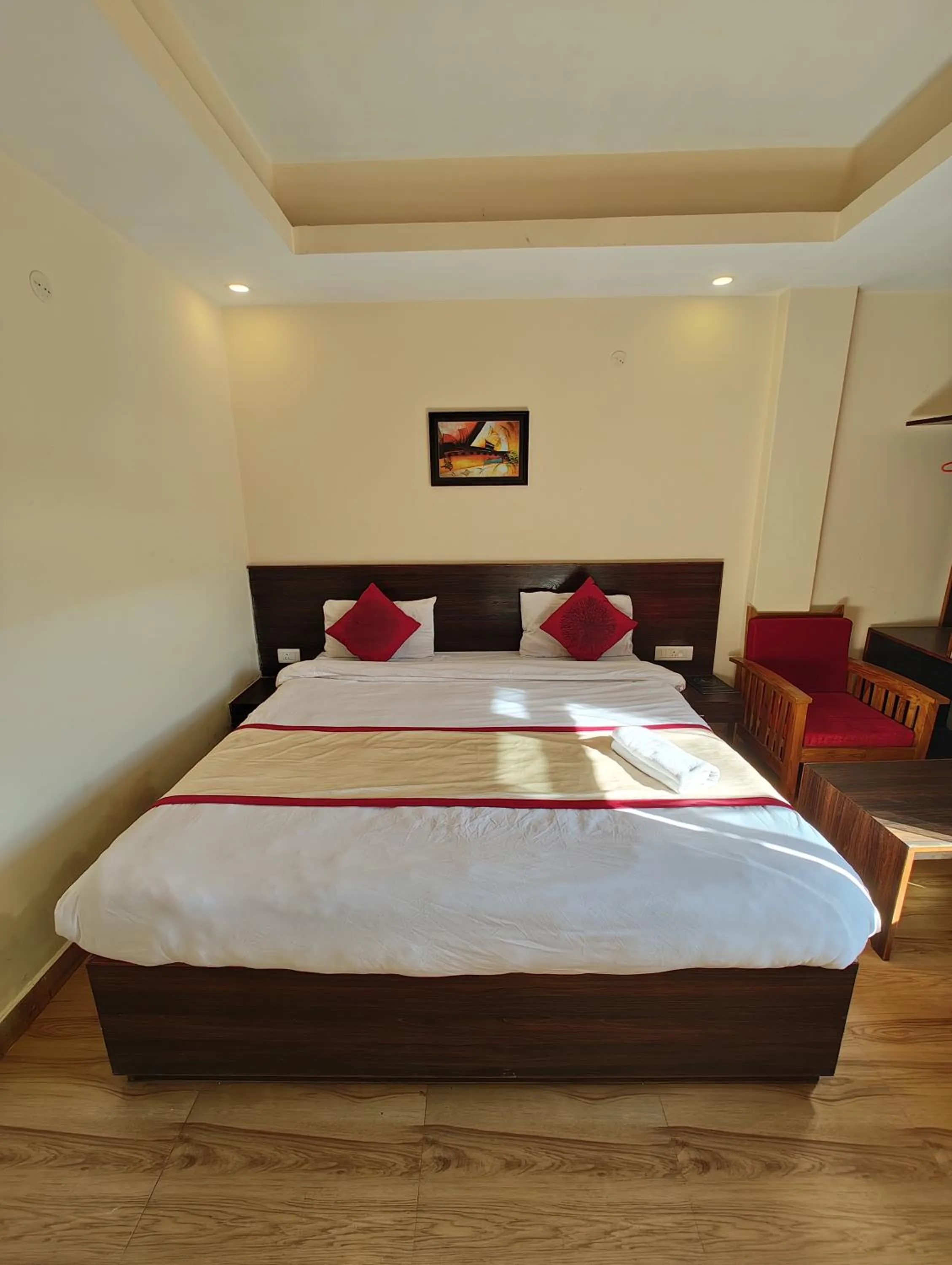Bed in Hotel The Narayani Continental