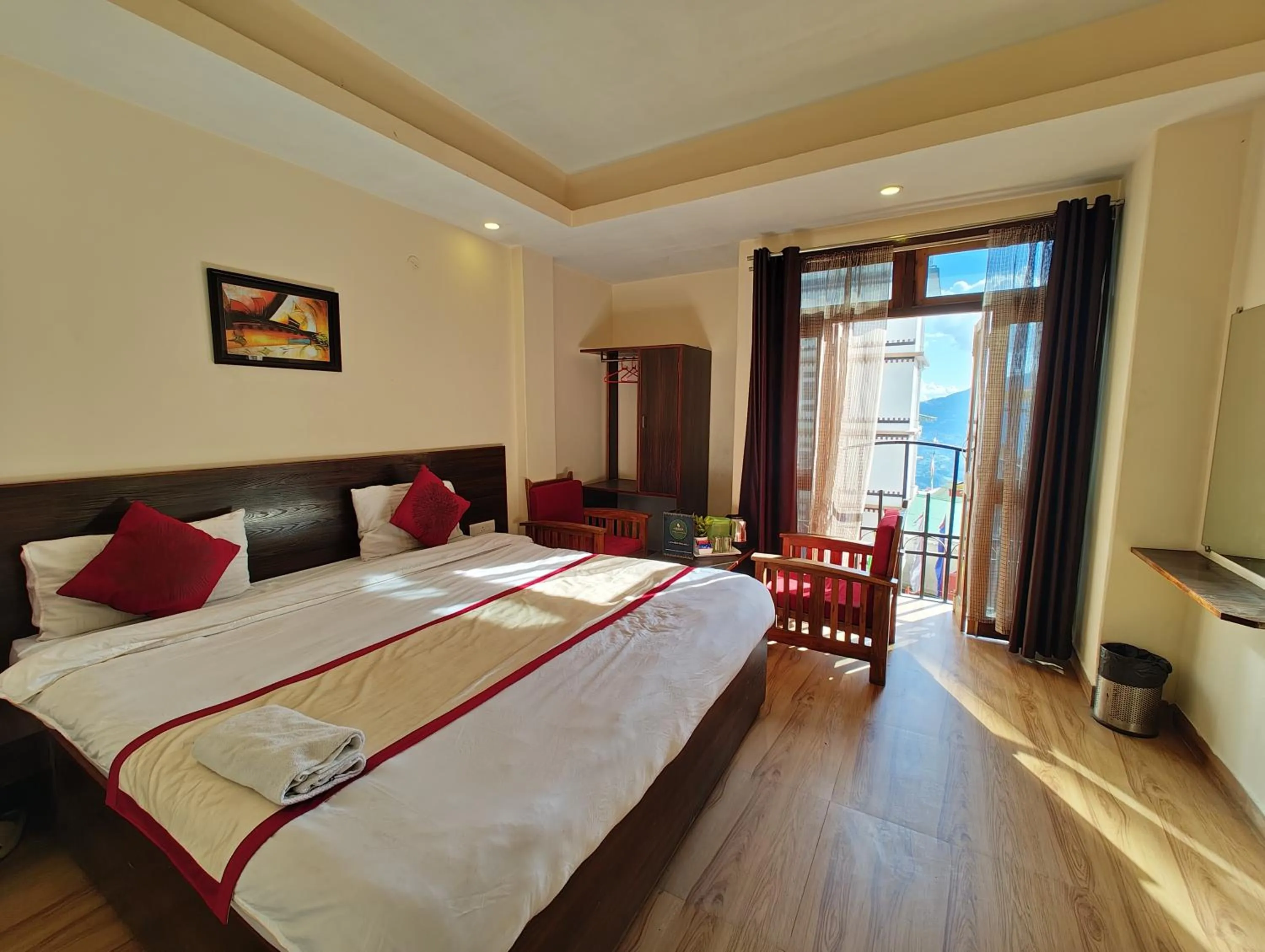 Bedroom in Hotel The Narayani Continental