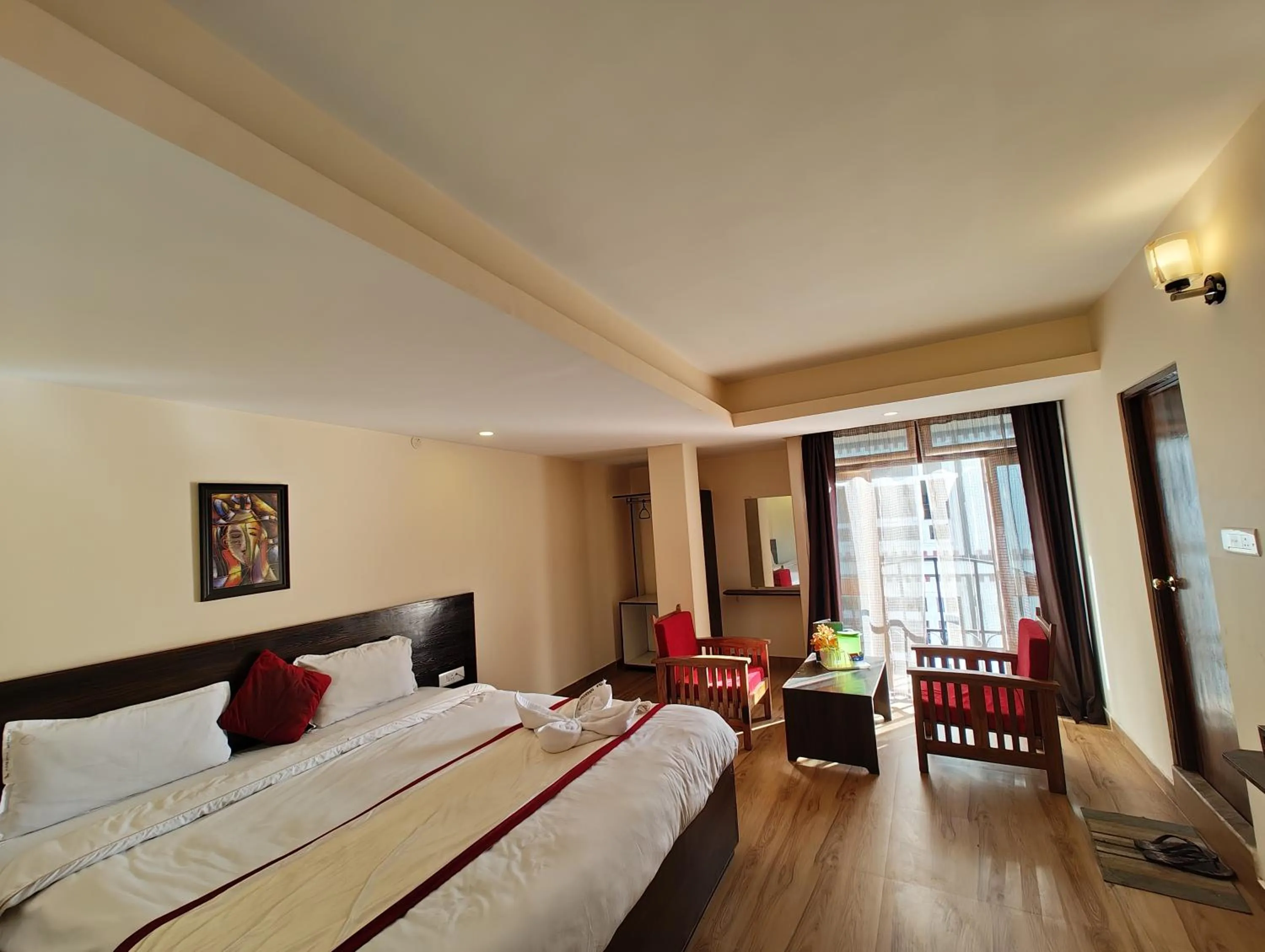 Bedroom in Hotel The Narayani Continental