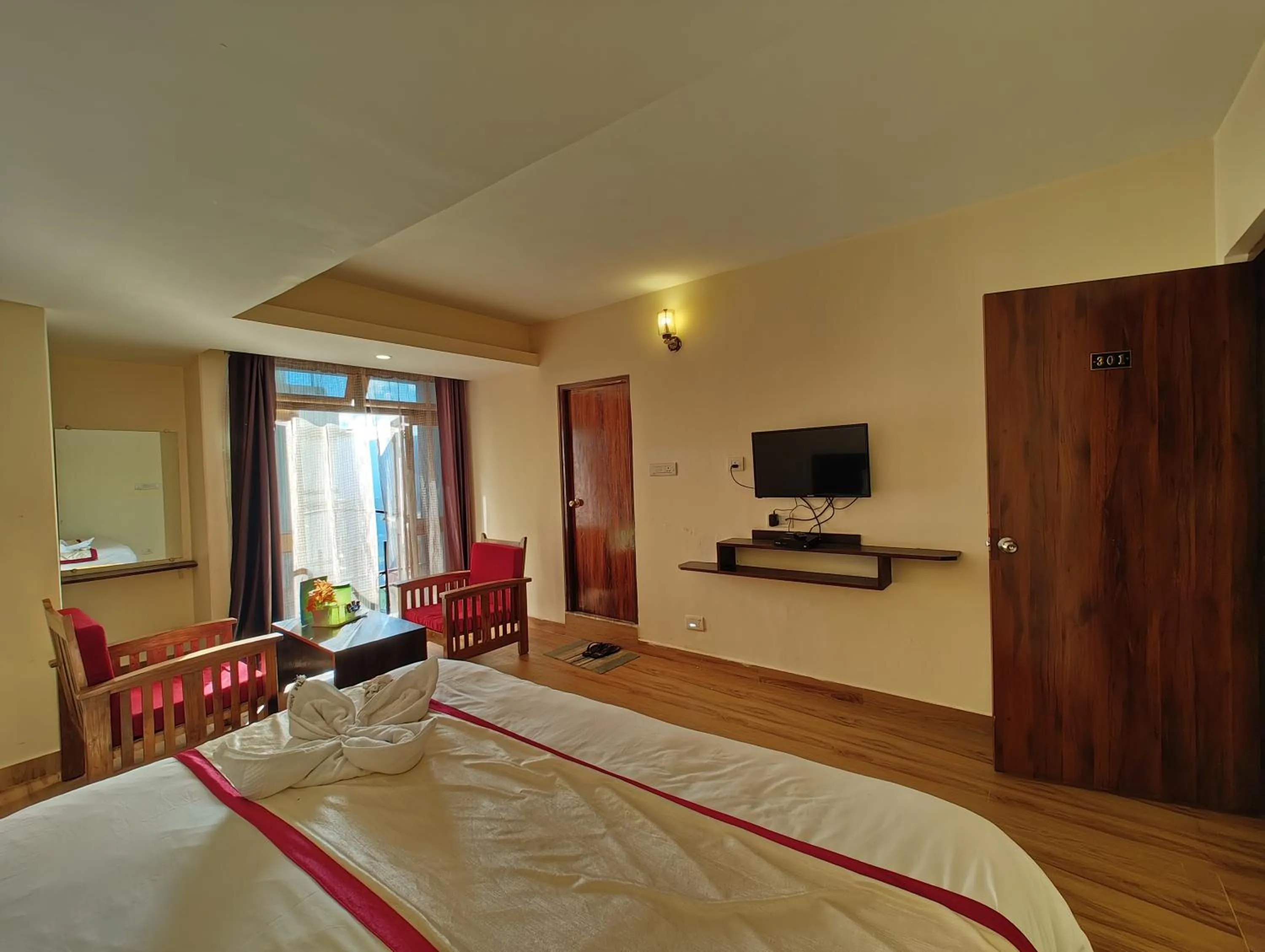 Bedroom in Hotel The Narayani Continental