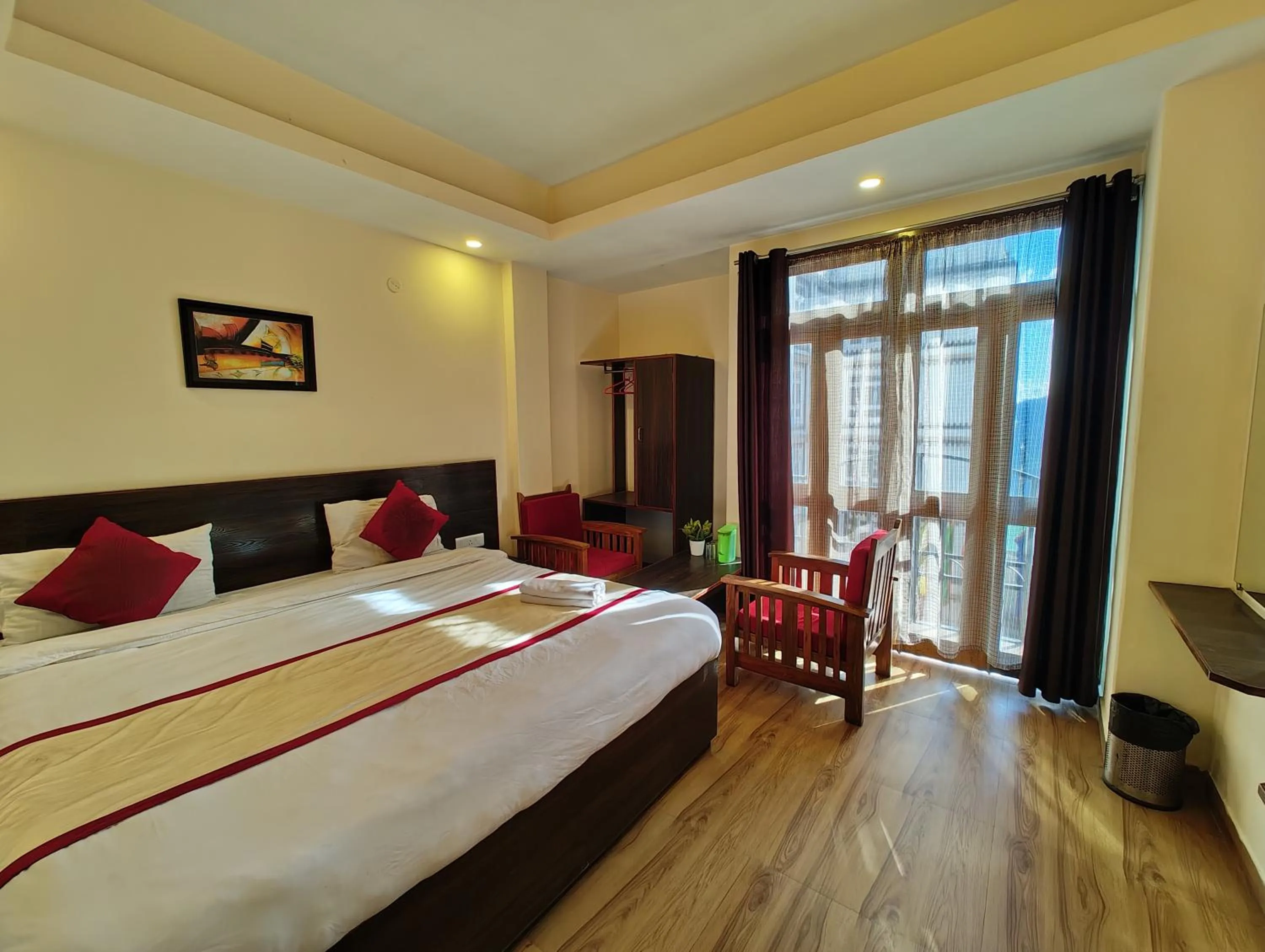 Bedroom in Hotel The Narayani Continental