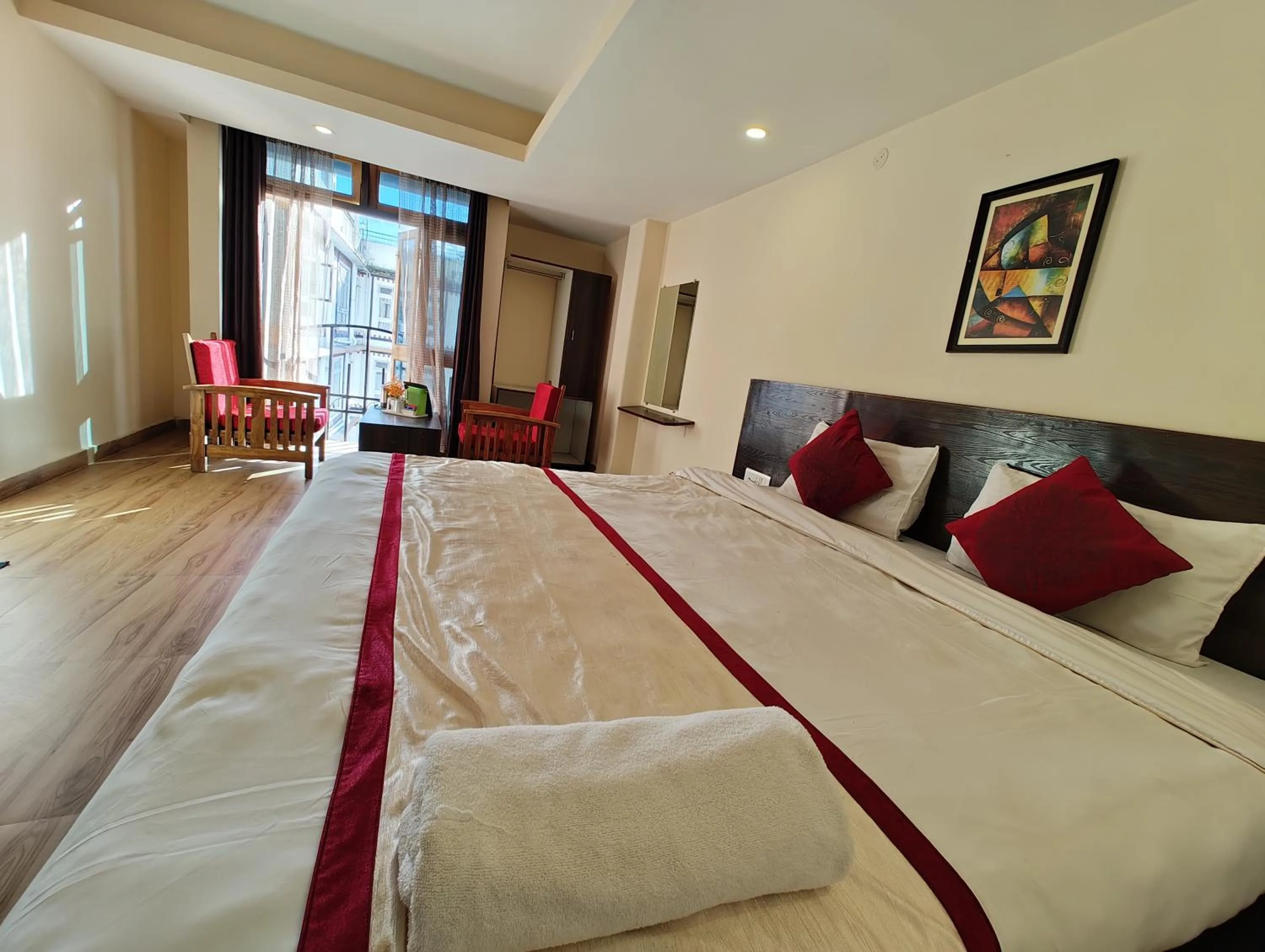 Bedroom in Hotel The Narayani Continental