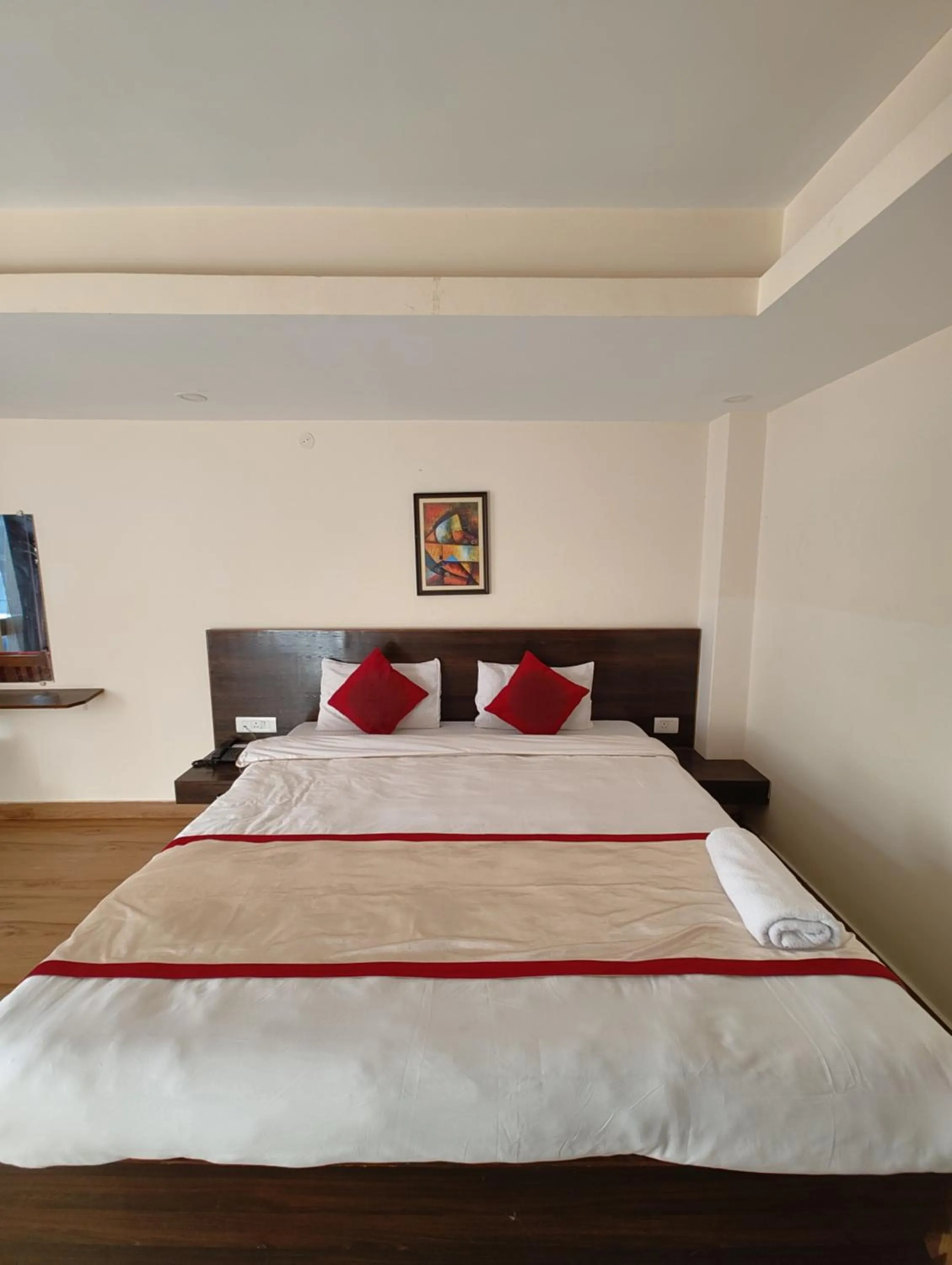 Bed in Hotel The Narayani Continental