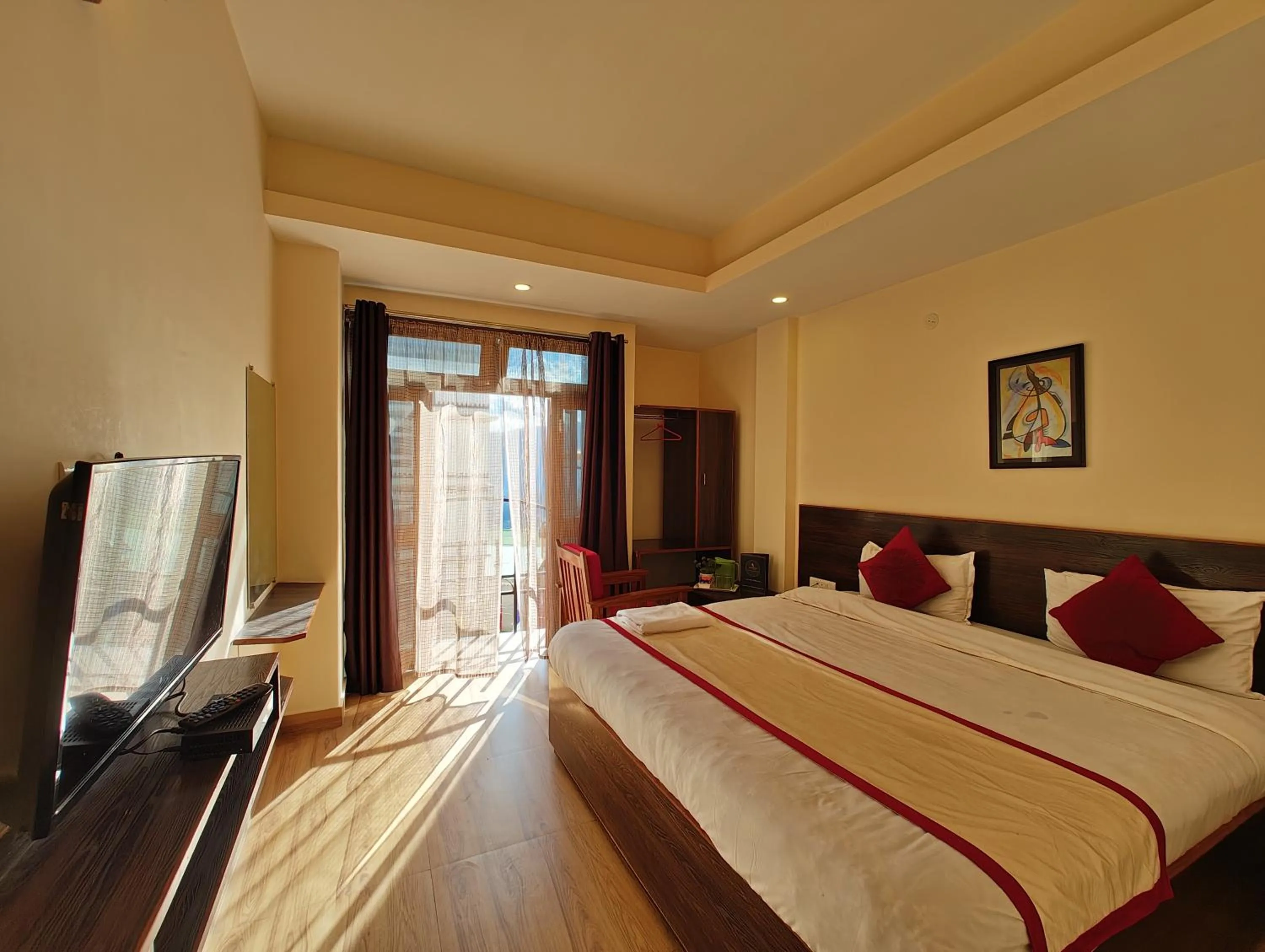 Bedroom in Hotel The Narayani Continental