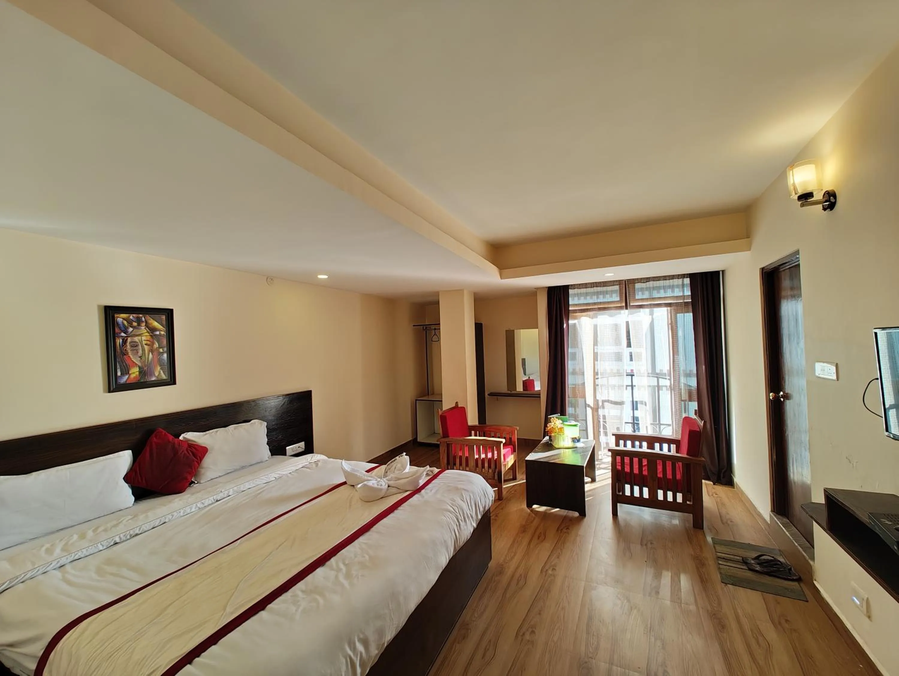 Bedroom in Hotel The Narayani Continental