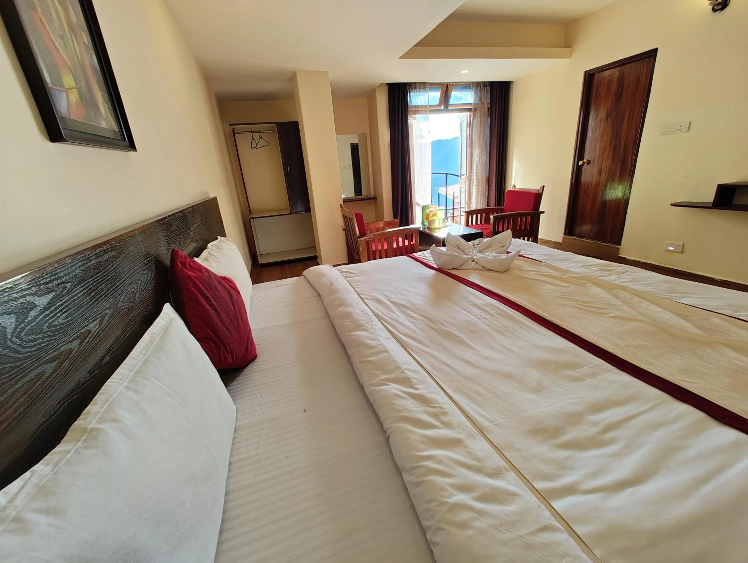 Bedroom in Hotel The Narayani Continental