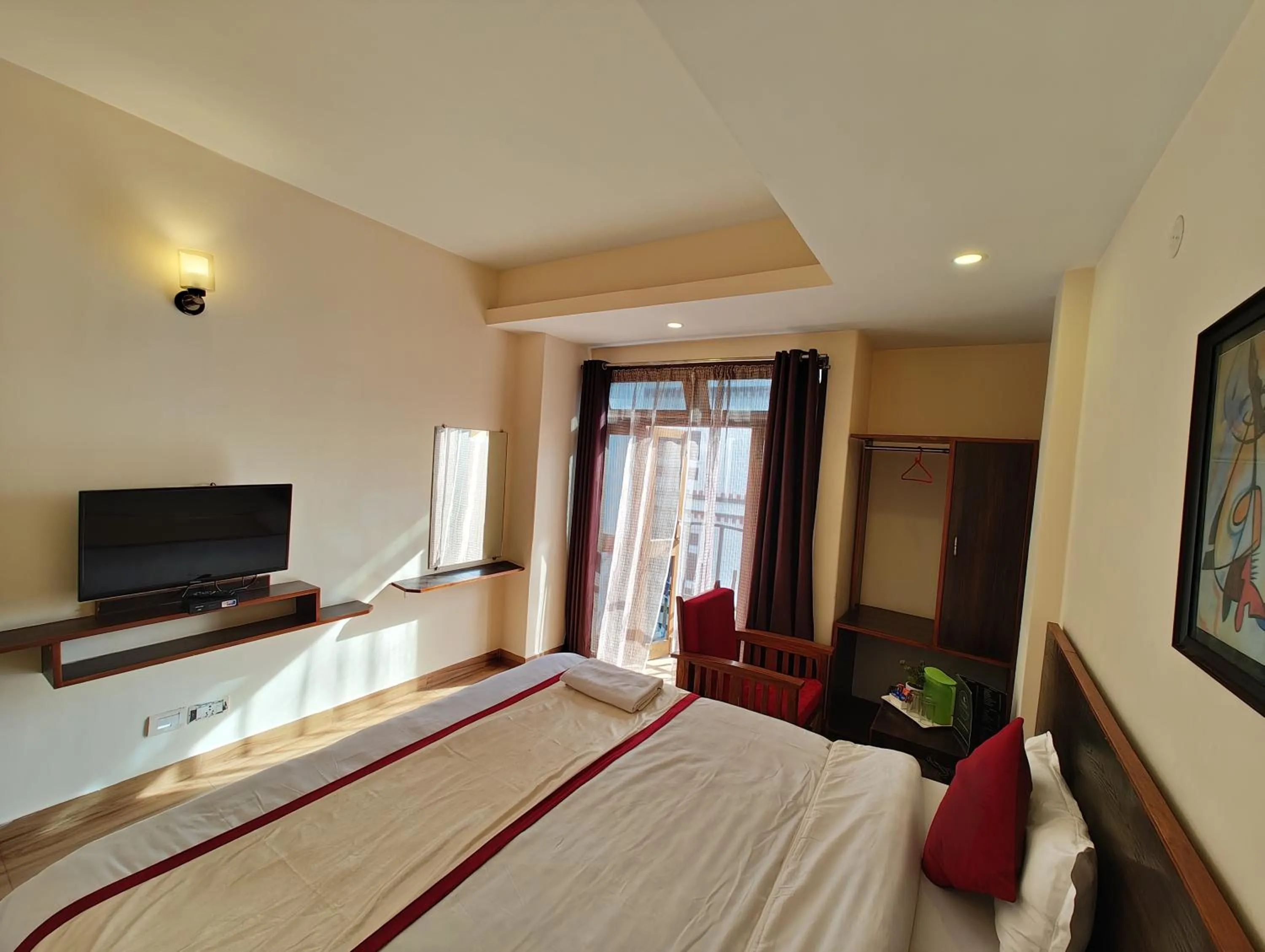 Bedroom in Hotel The Narayani Continental