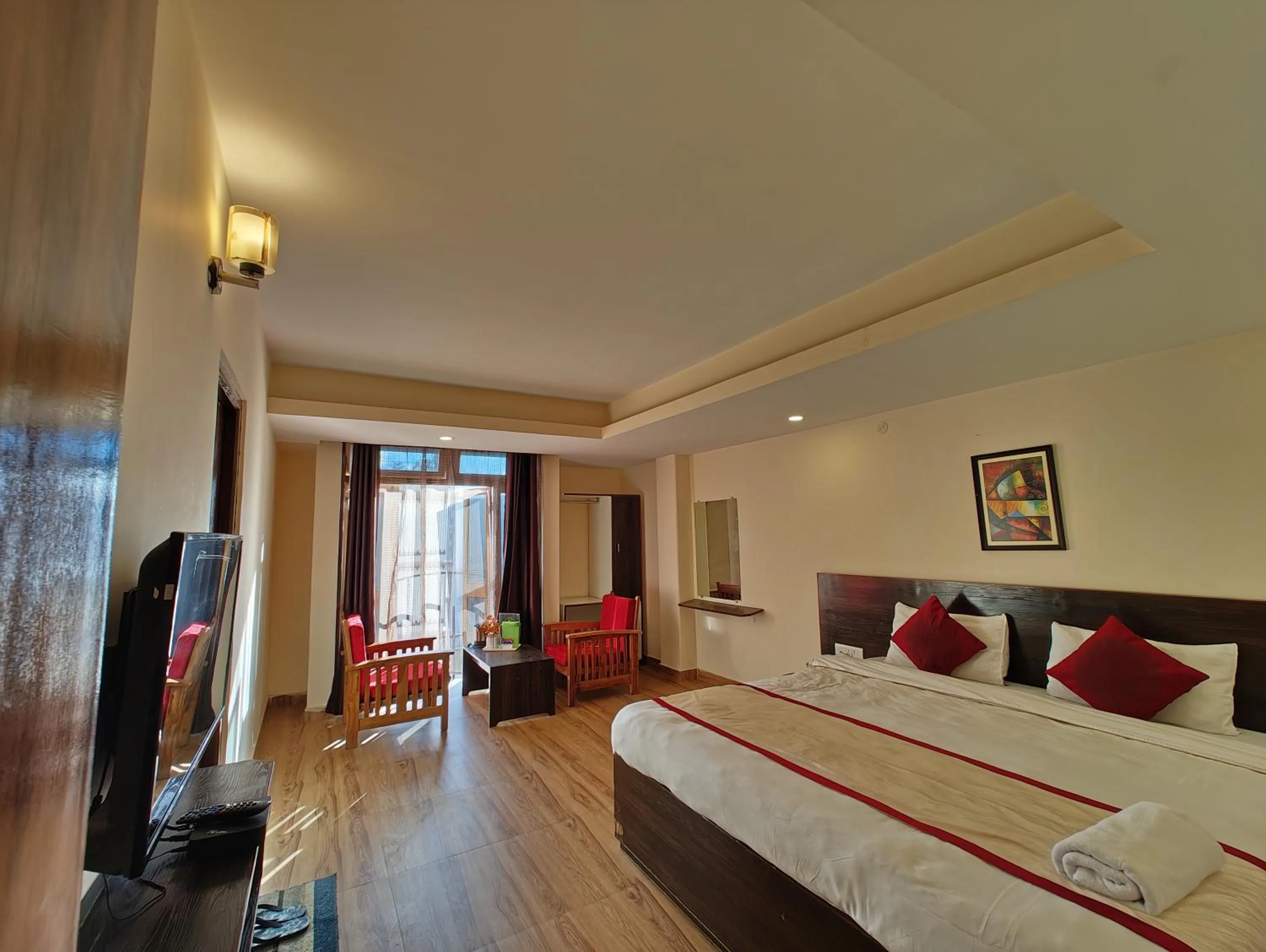 Bedroom in Hotel The Narayani Continental