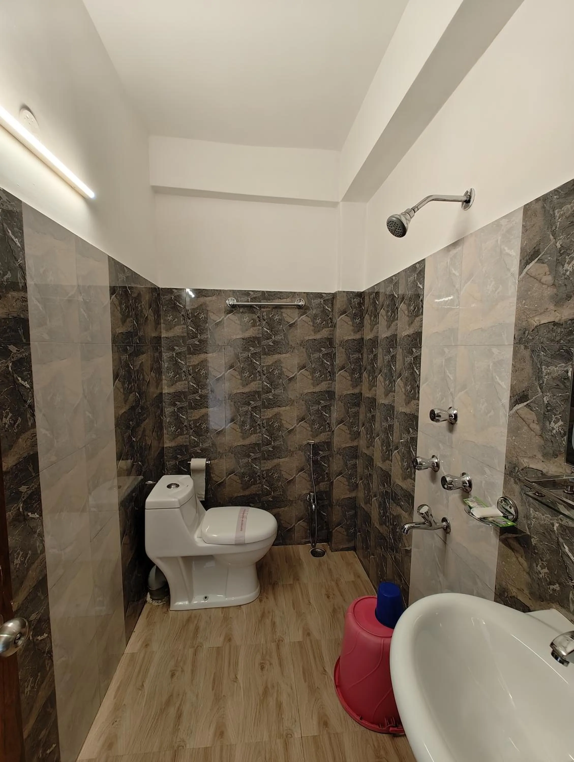 Bathroom in Hotel The Narayani Continental