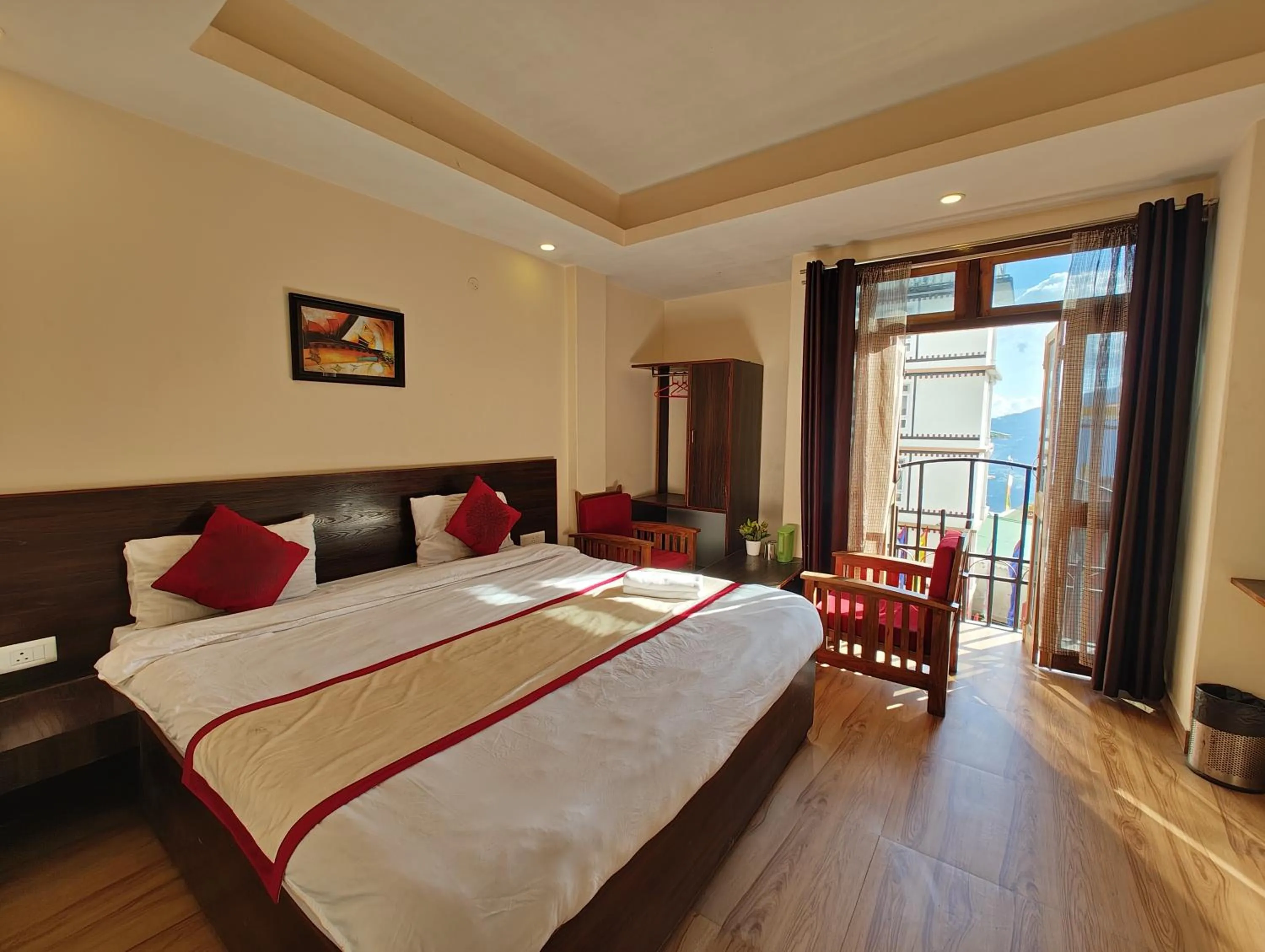 Bedroom in Hotel The Narayani Continental