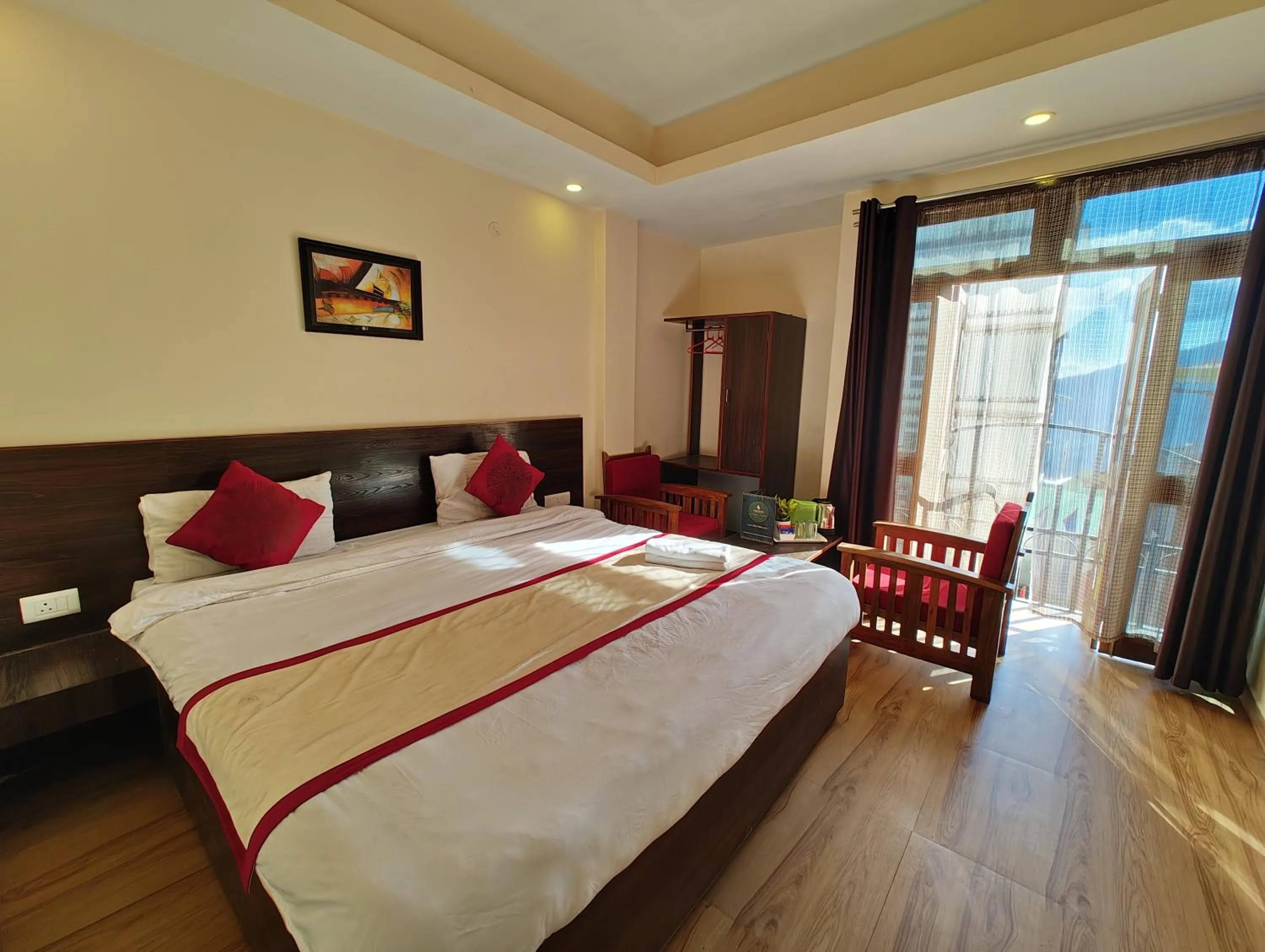 Bedroom in Hotel The Narayani Continental