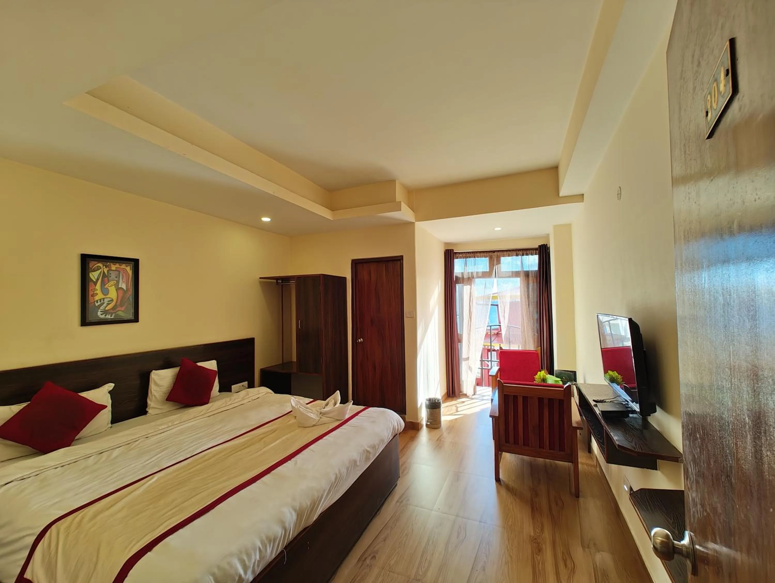 Bedroom in Hotel The Narayani Continental