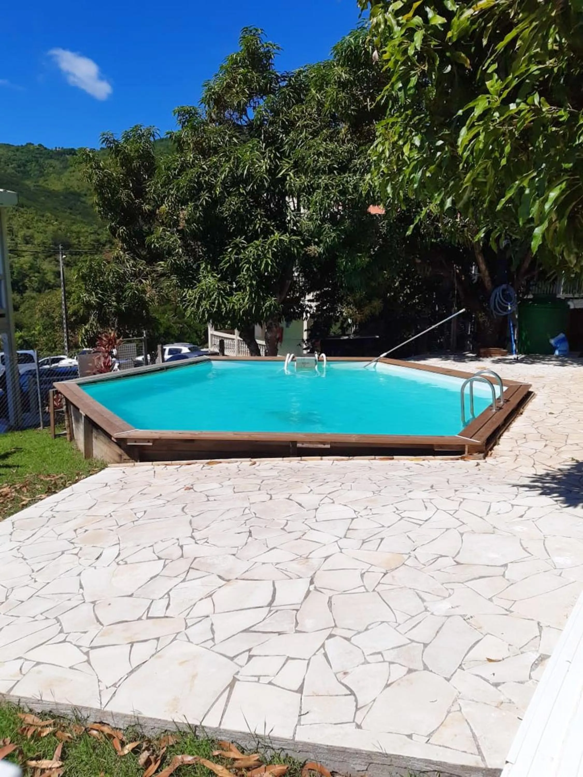 Pool view in Maison charmante Sainte-Luce