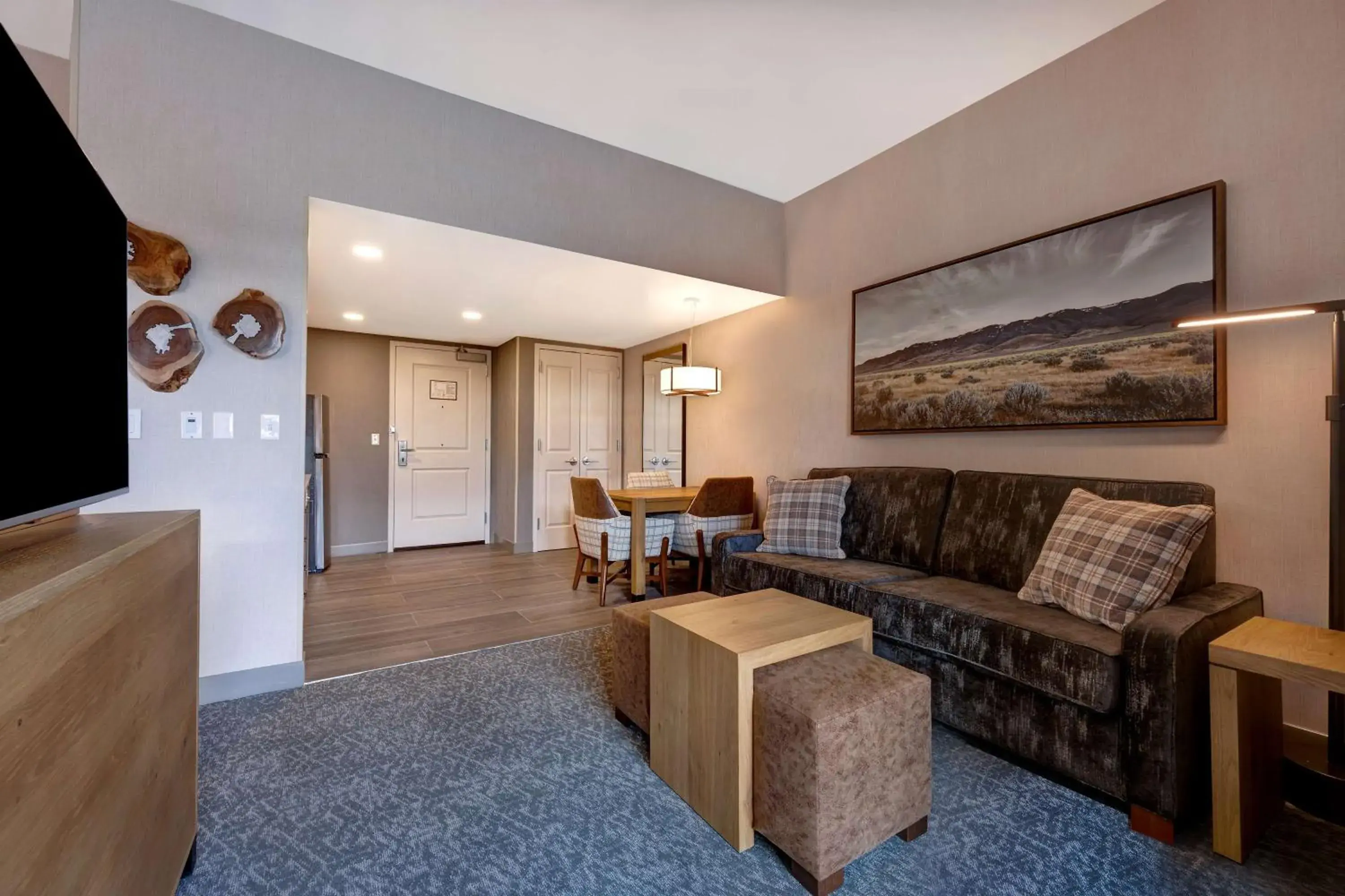Living room in Homewood Suites By Hilton Eagle Boise, Id Living room in Homewood Suites By Hilton Eagle Boise, Id