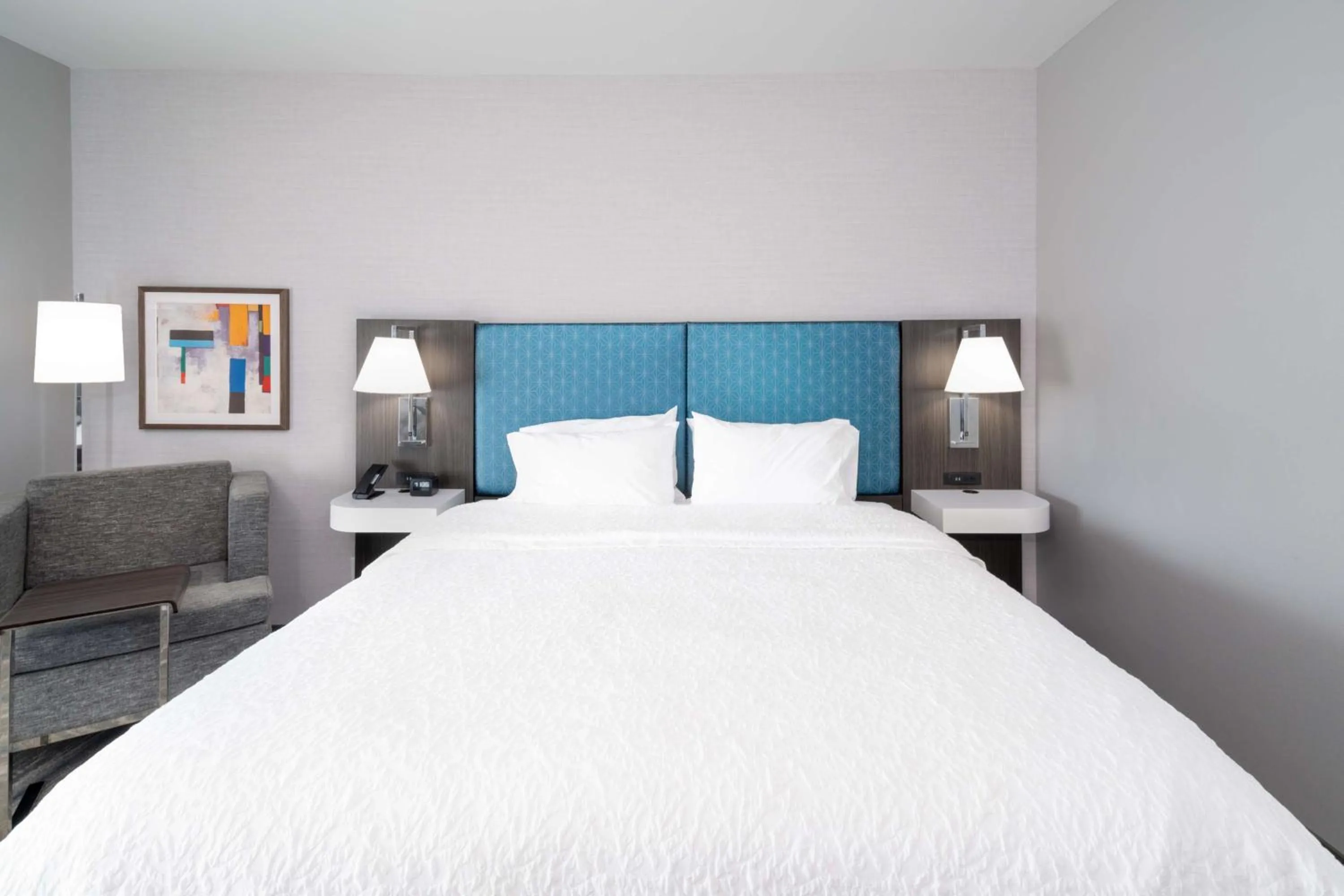 Bed in Hampton Inn By Hilton Hardeeville, SC