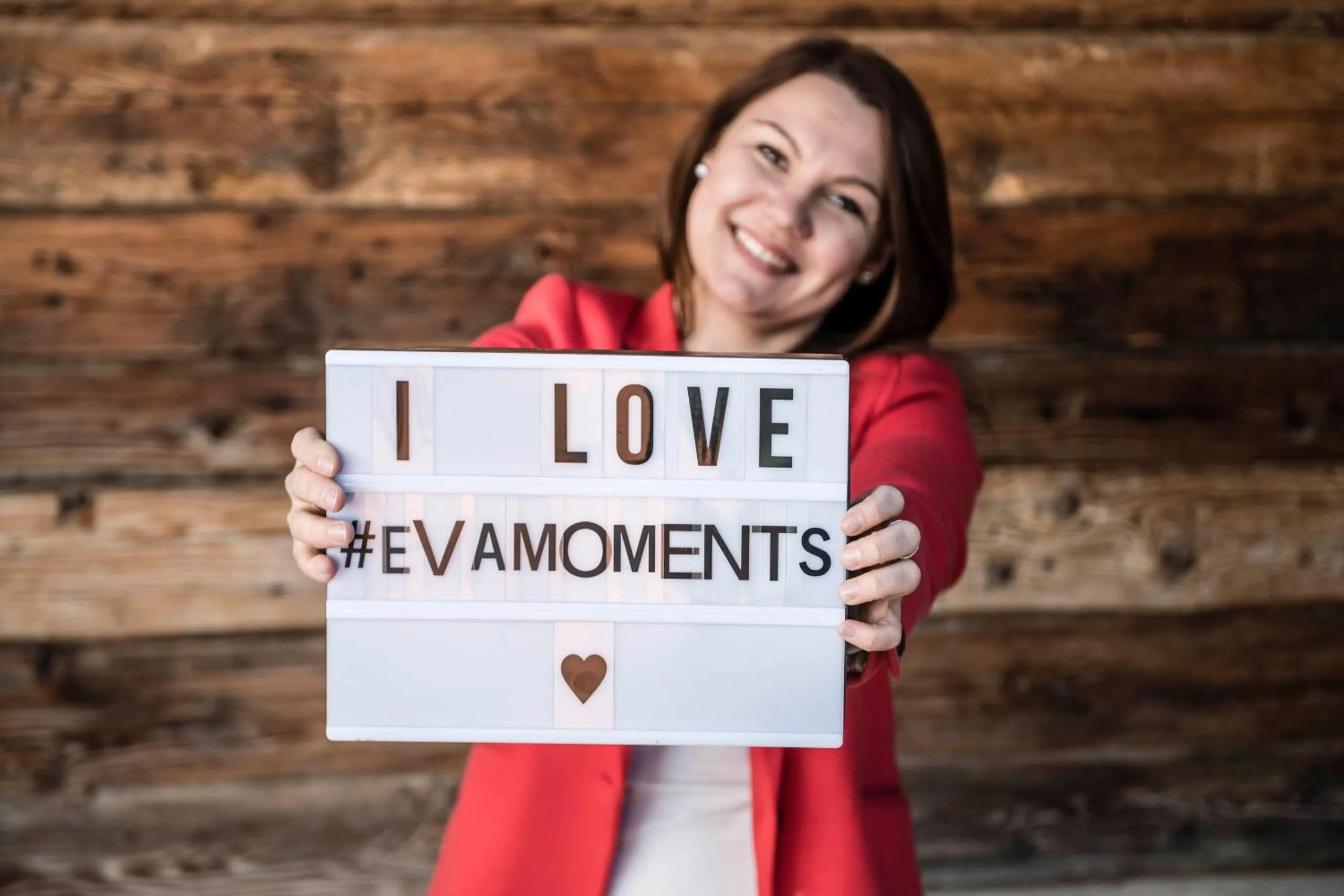 Text overlay in eva,VILLAGE