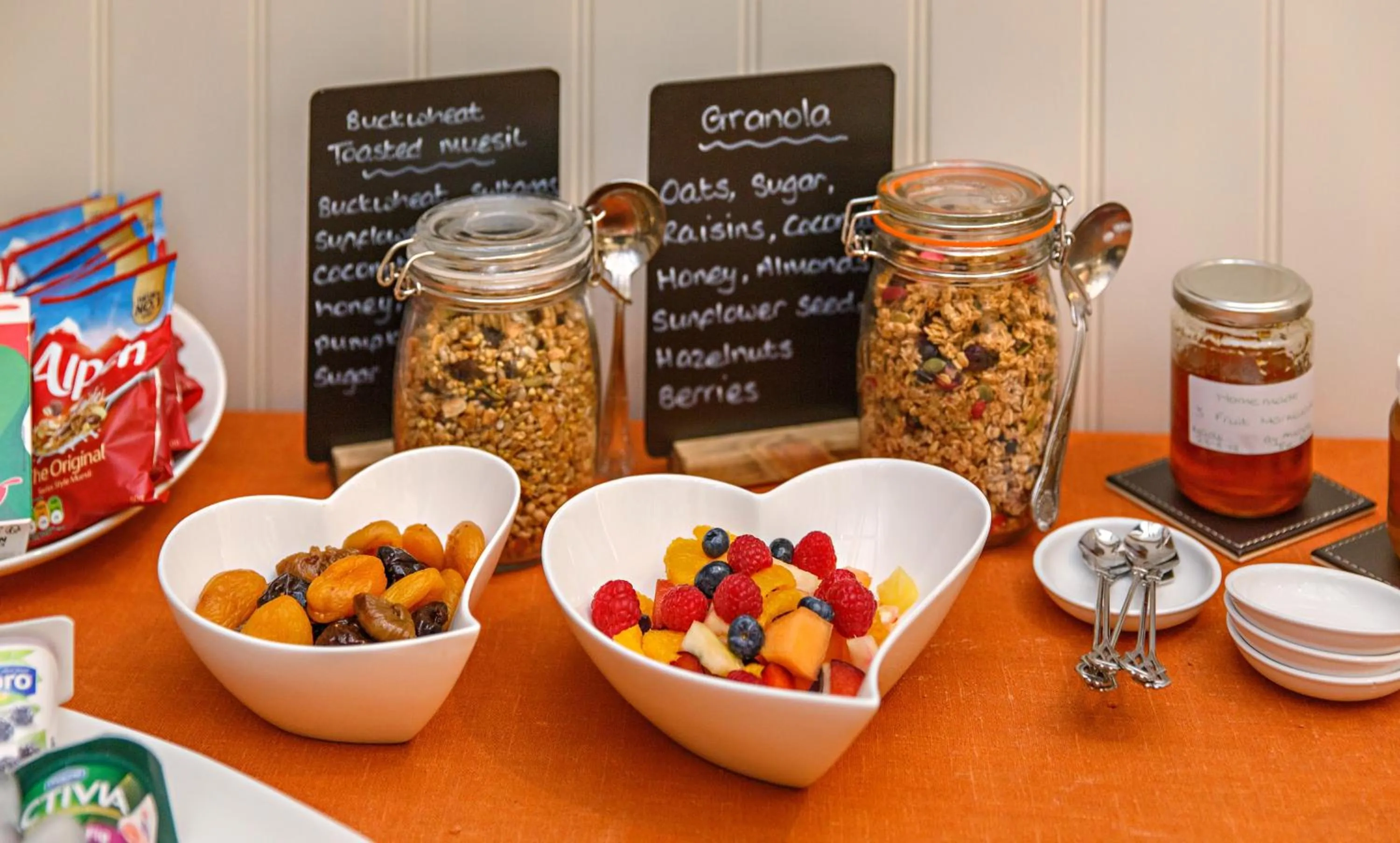Food close-up in The Barns