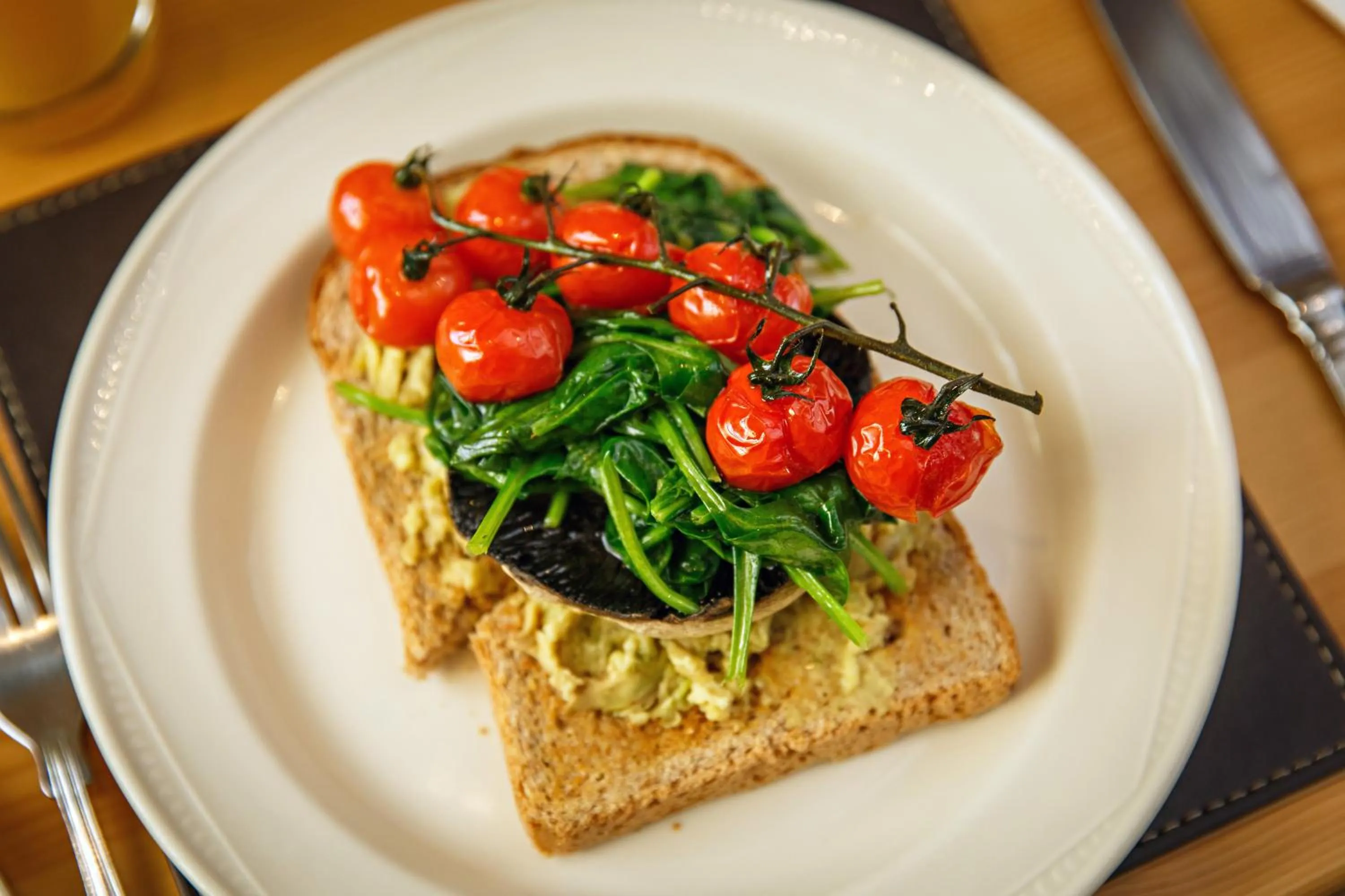 Food close-up in The Barns