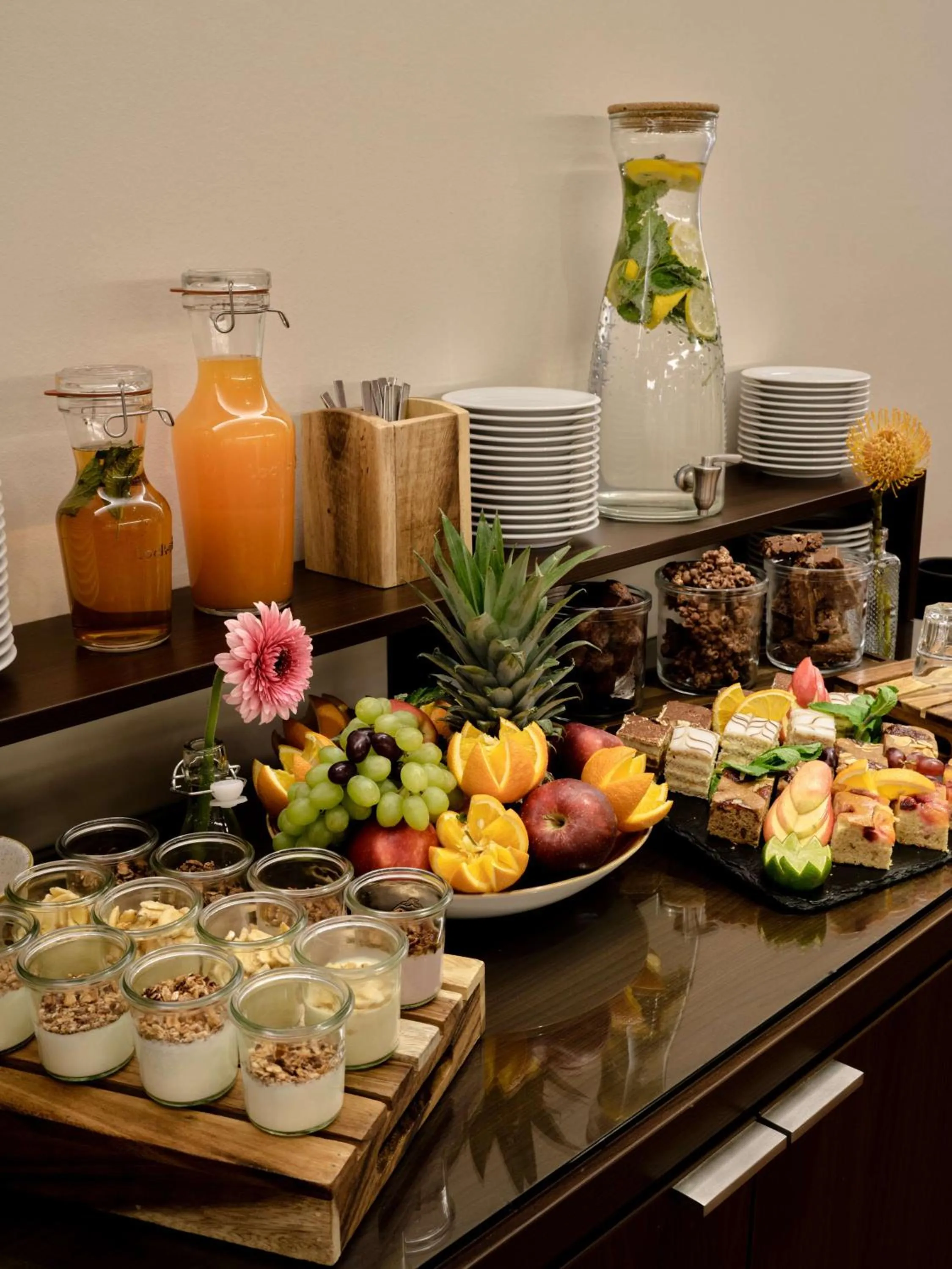 Food close-up in Flemings Hotel Wien-Stadthalle