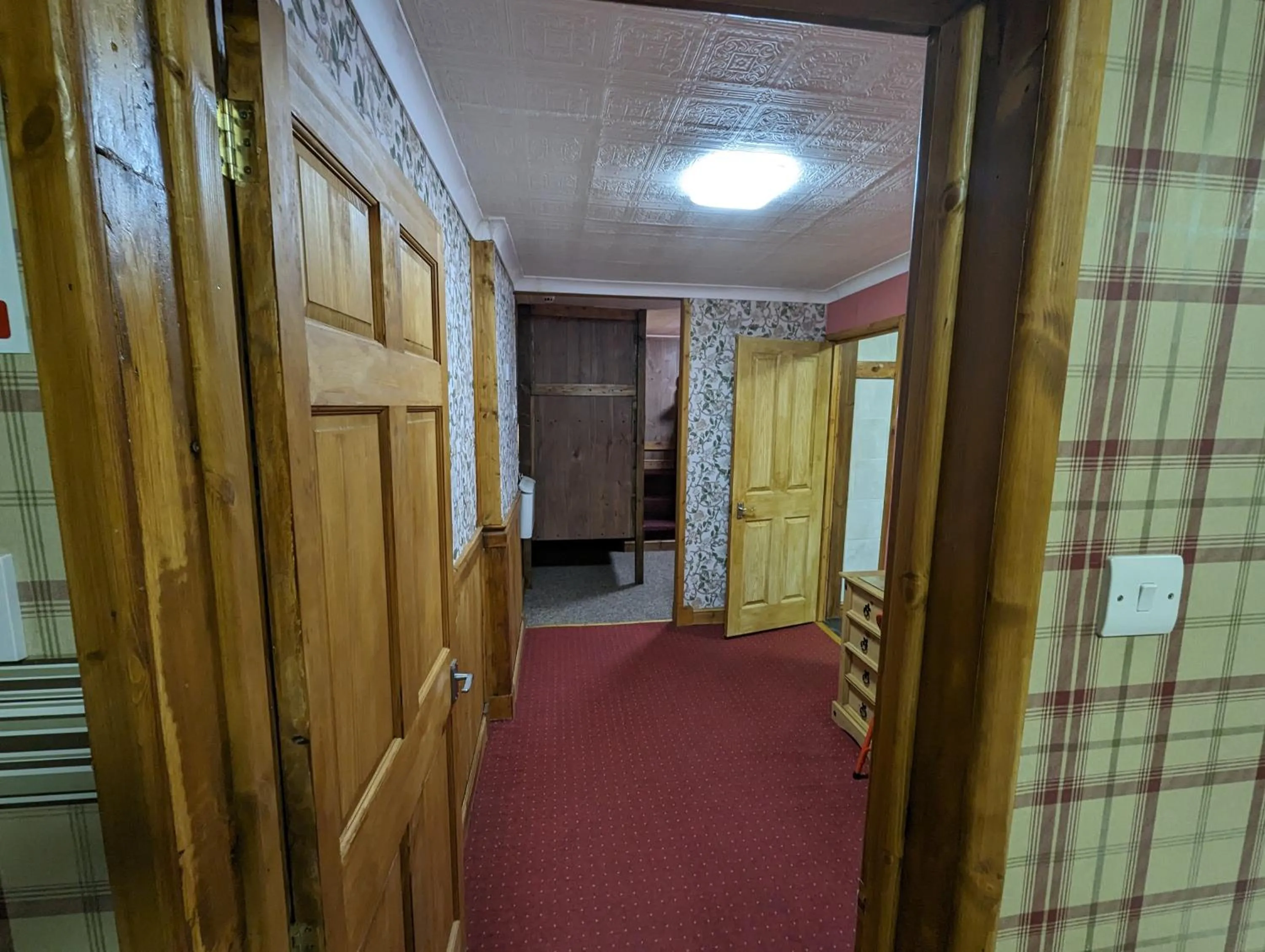 wardrobe in The Steading Highland Glen Lodge