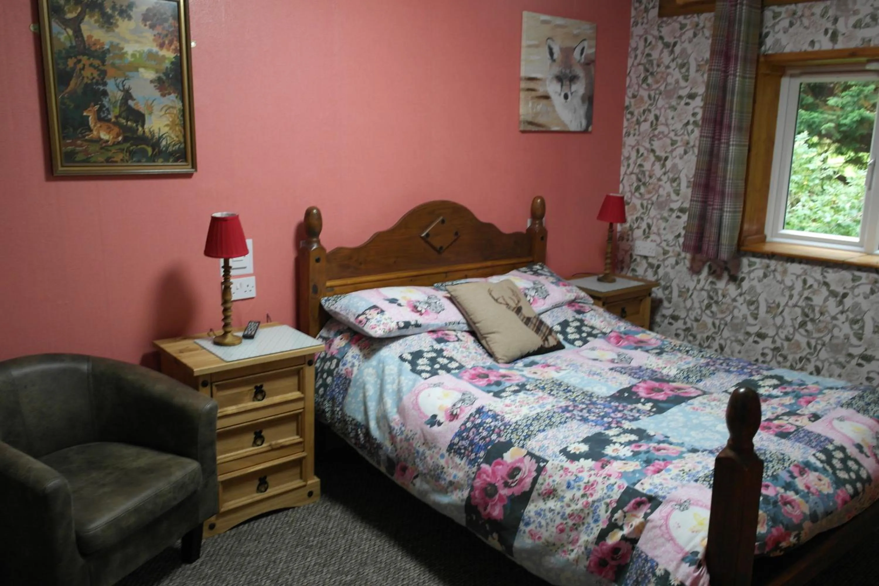 Bedroom, Bed in The Steading Highland Glen Lodge