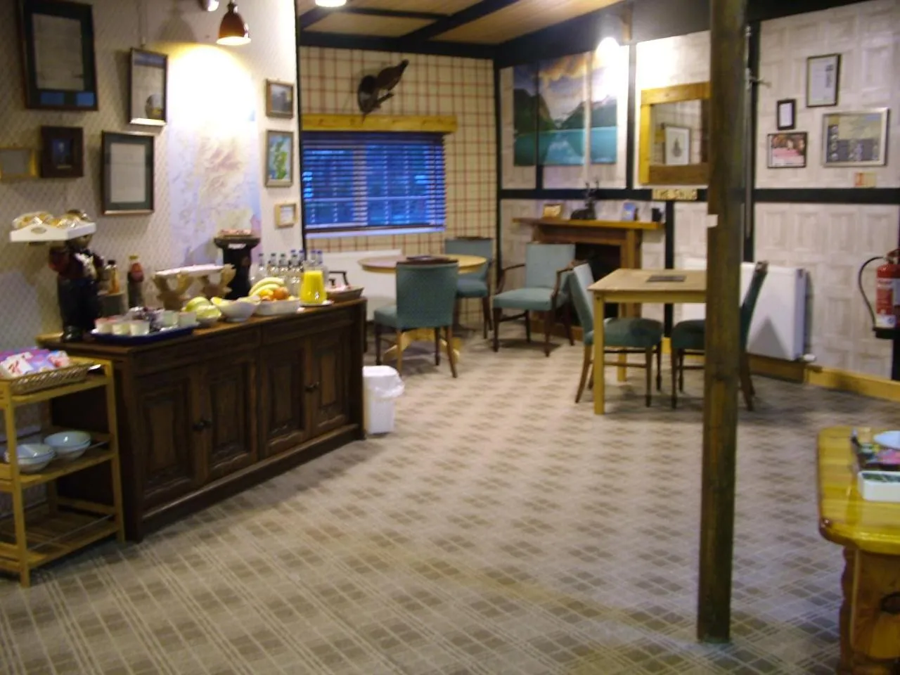 Restaurant/places to eat in The Steading Highland Glen Lodge