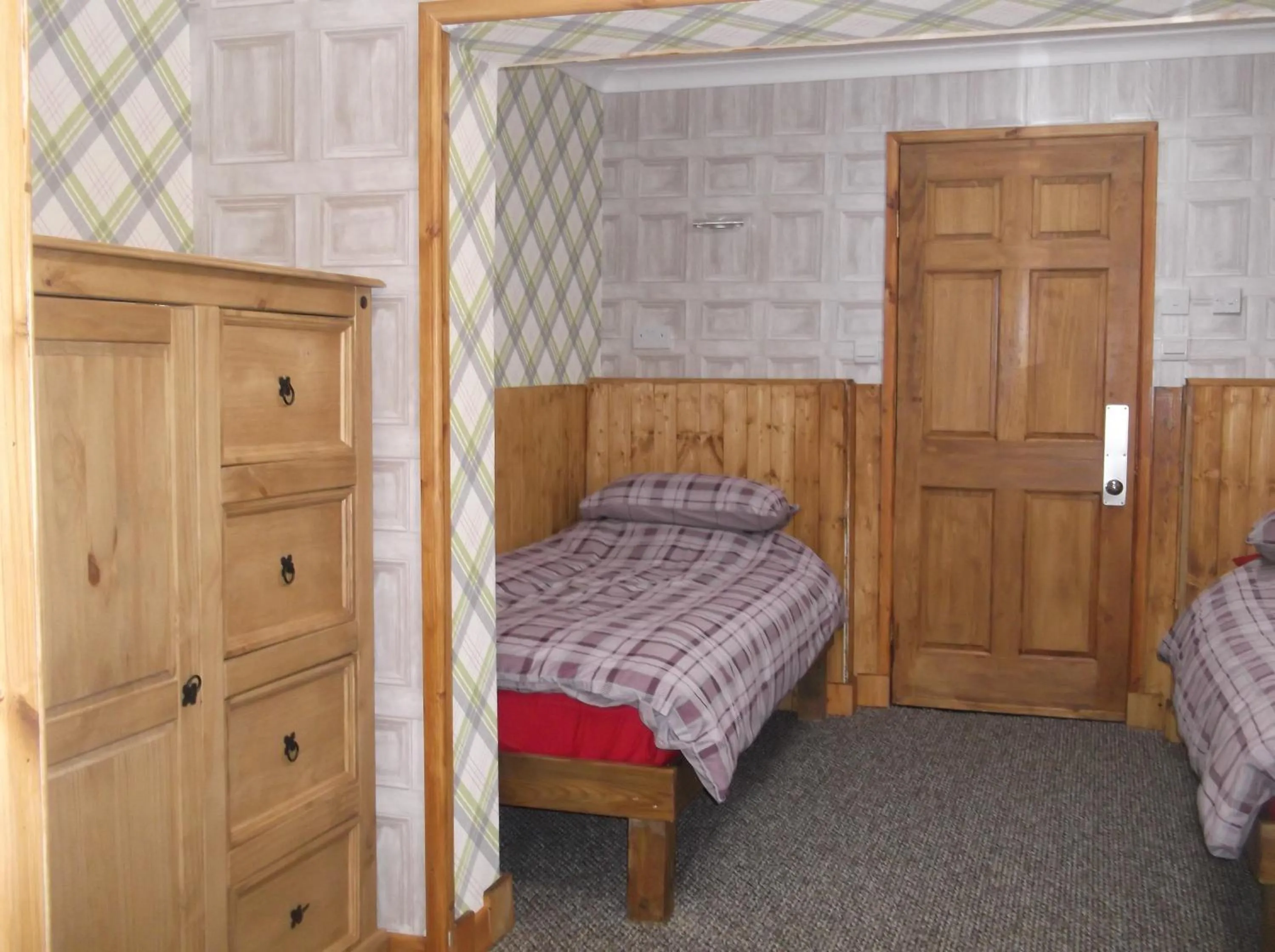 Bedroom, Bed in The Steading Highland Glen Lodge