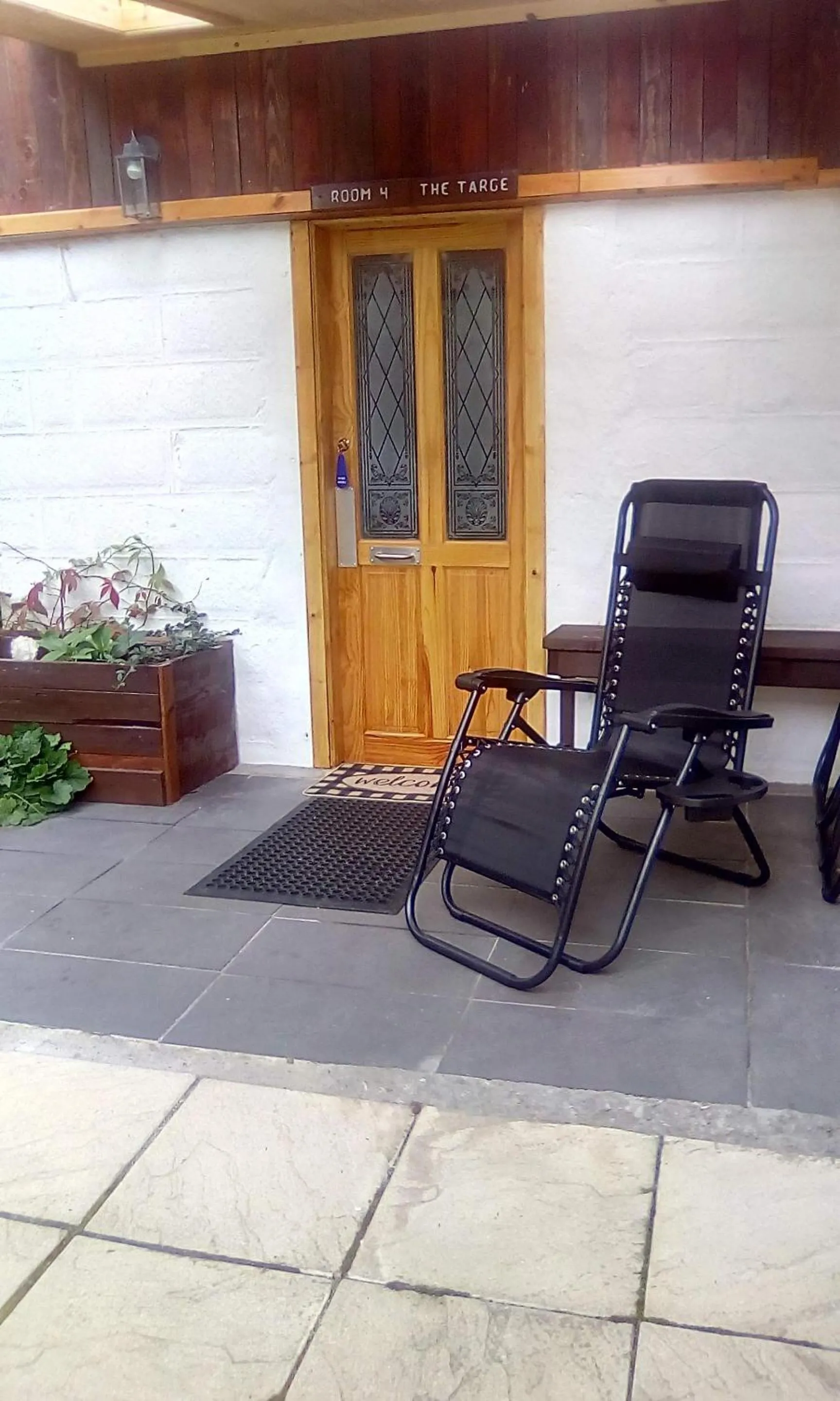 Facade/entrance in The Steading Highland Glen Lodge