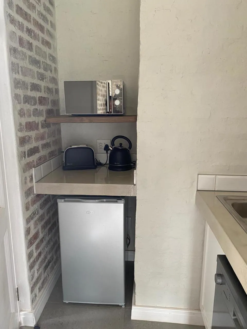 Kitchen or kitchenette in Pont de Val - La Rivière Apartments