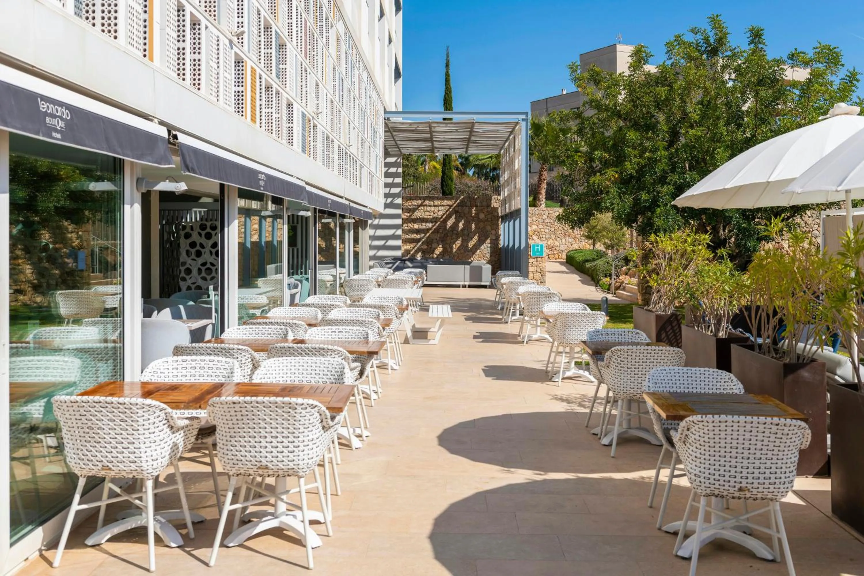 Balcony/Terrace in Leonardo Boutique Hotel Mallorca Port Portals - Adults only