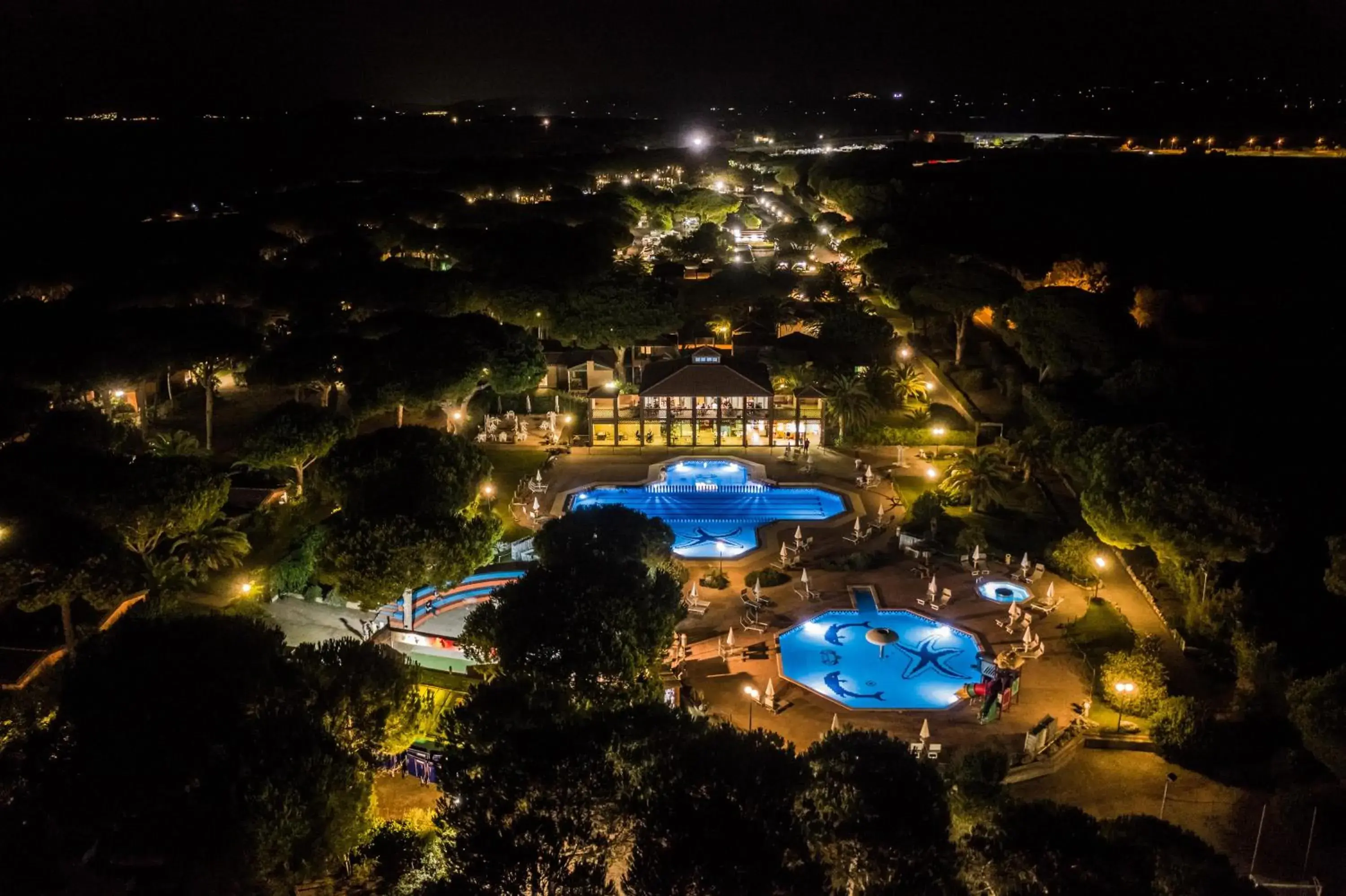 Bird's eye view in Gitavillage Argentario Bird's eye view in Gitavillage Argentario