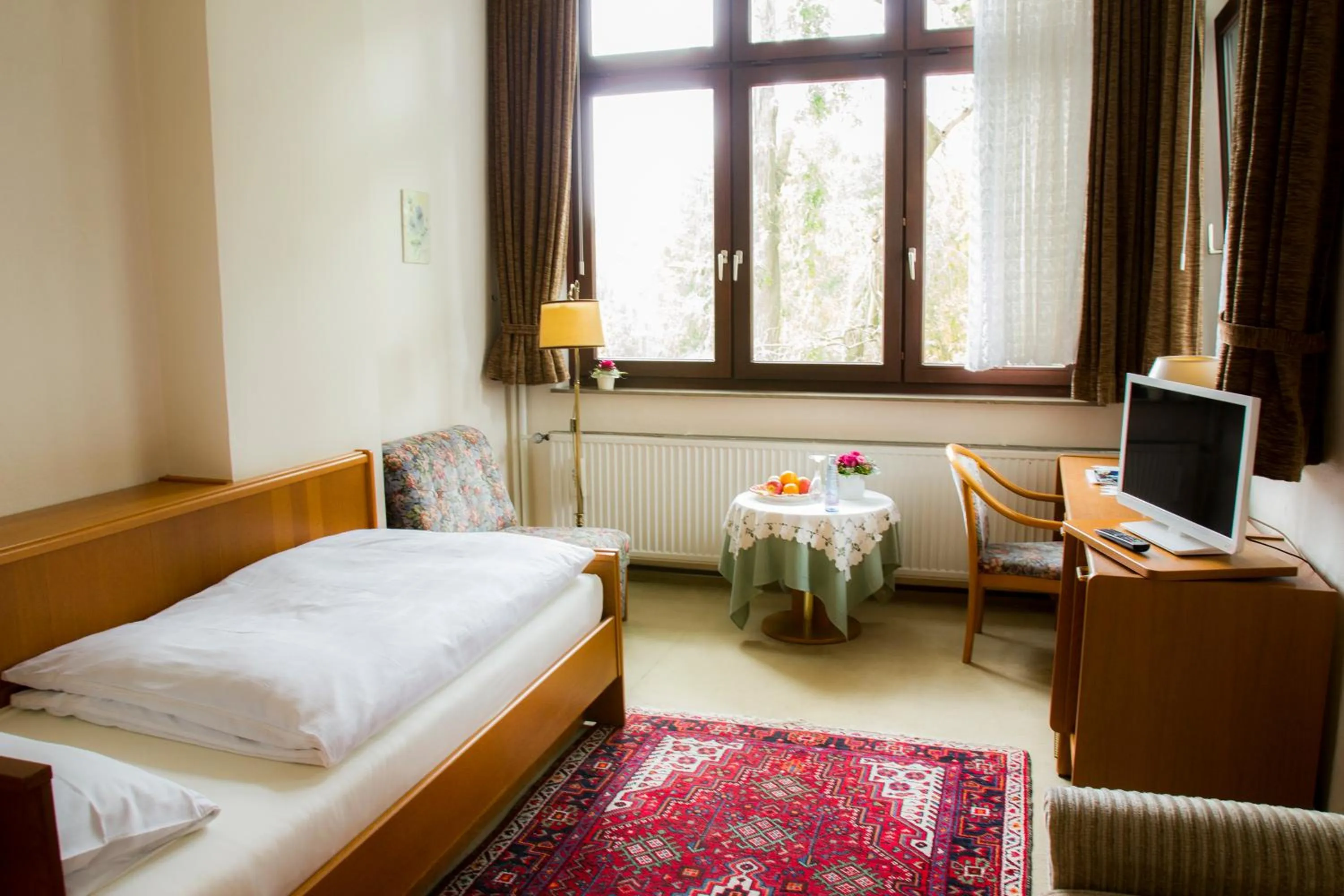 Photo of the whole room, Bed in Hotel Haus am See