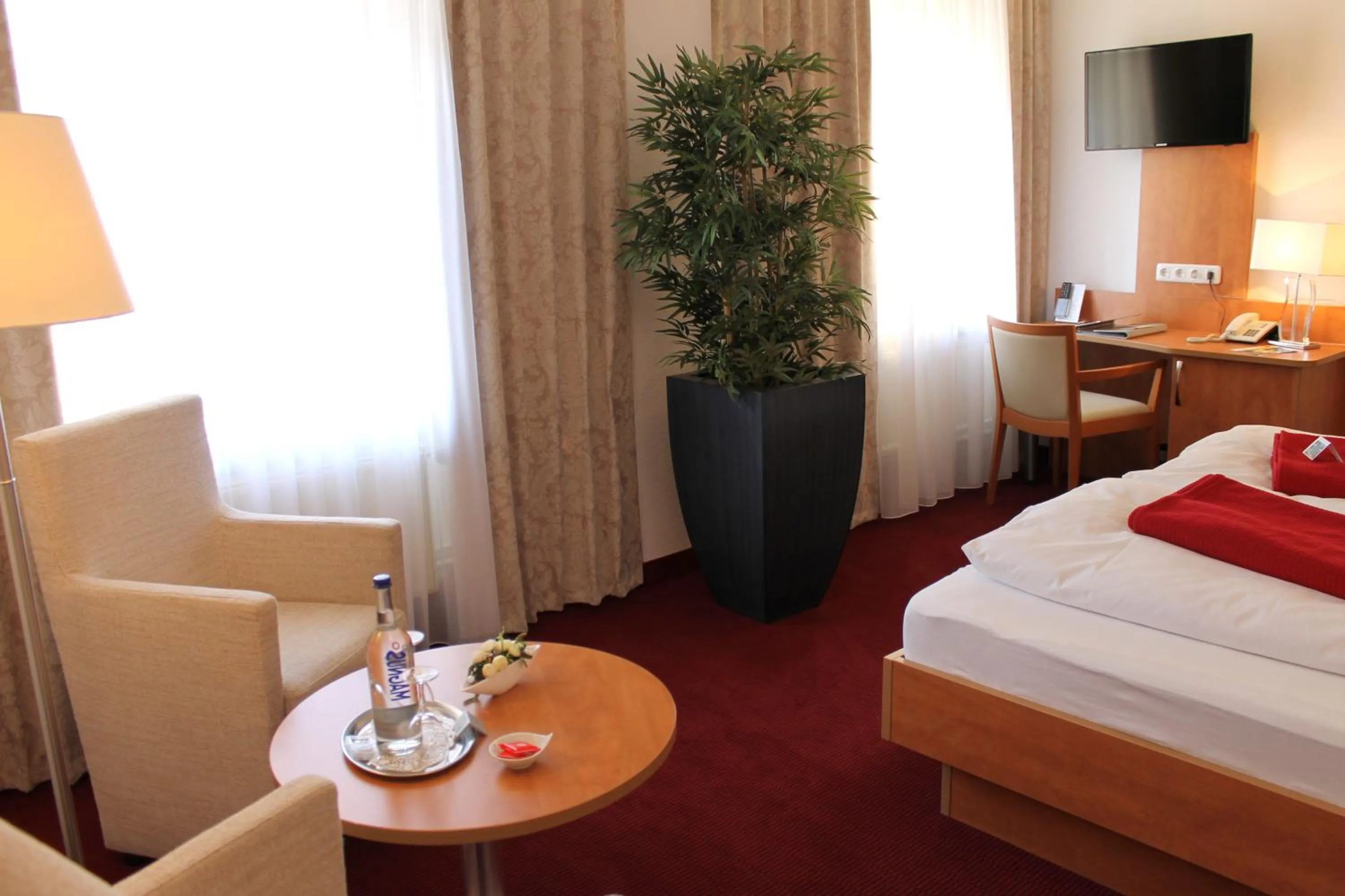 Bed in Hotel Ostseeresidenz Cammann Grömitz