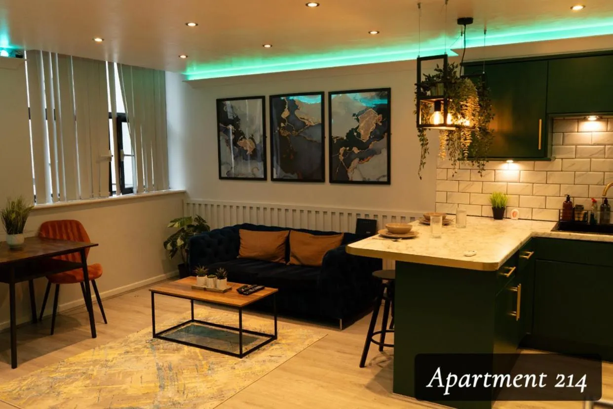 Living room in The Opulence Bradford