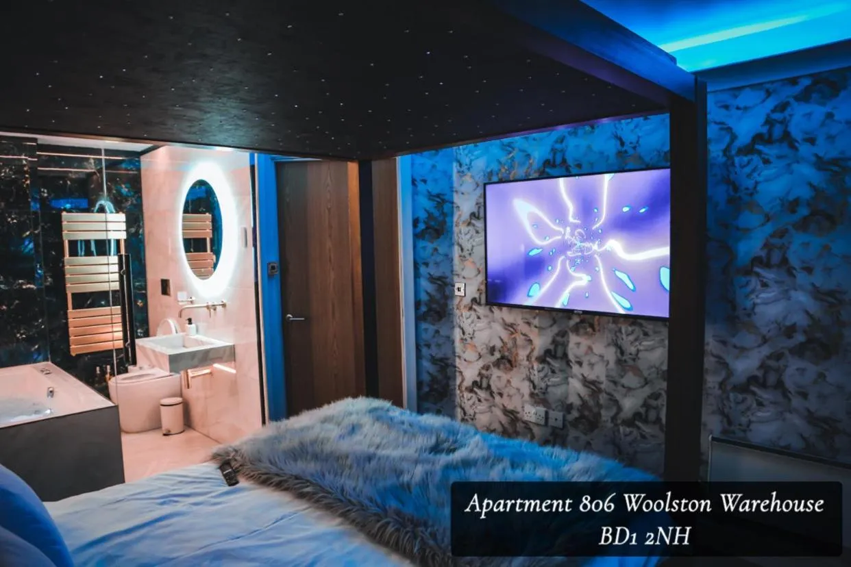 Bedroom, Bed in The Opulence Bradford