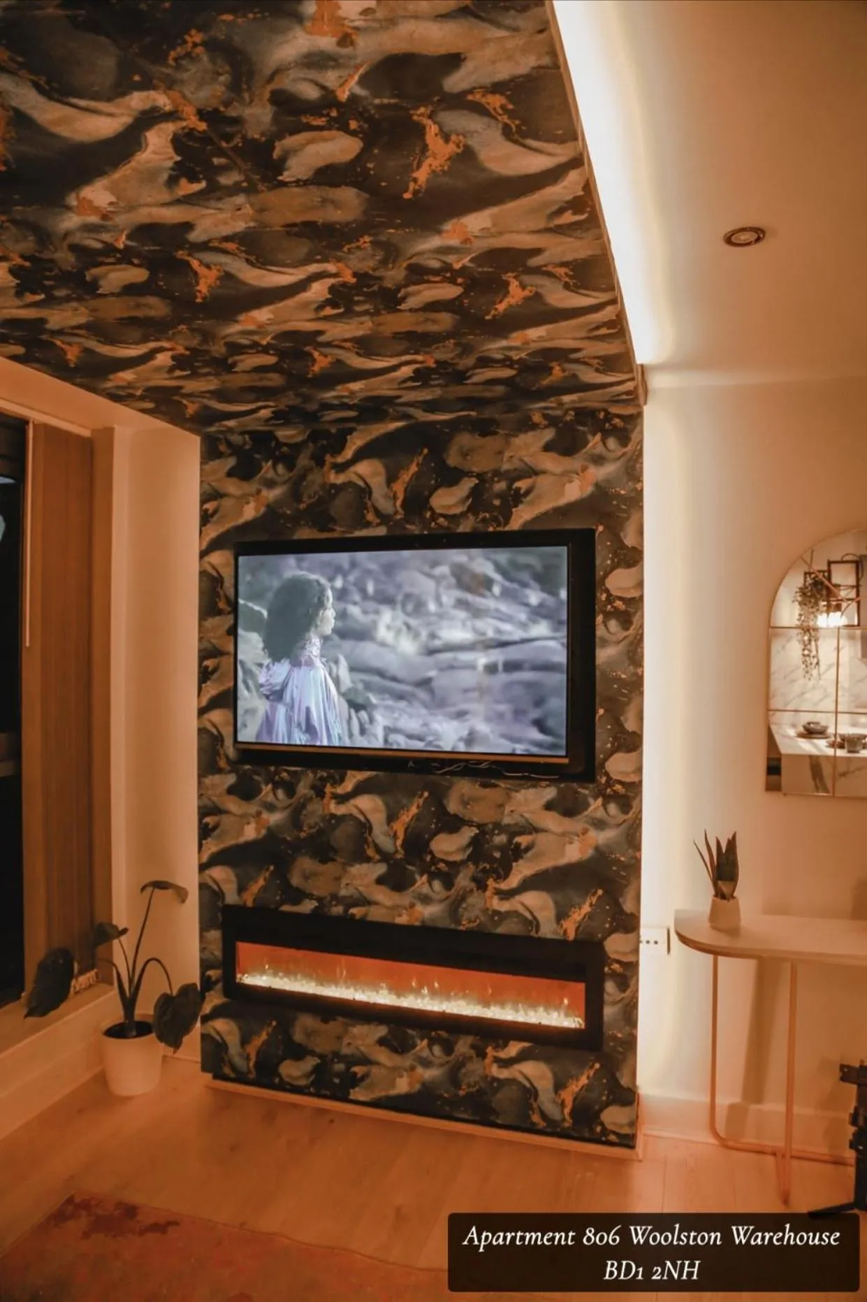 Living room in The Opulence Bradford