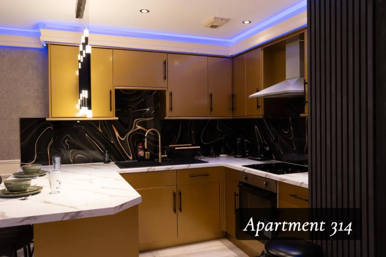 Kitchen or kitchenette in The Opulence Bradford