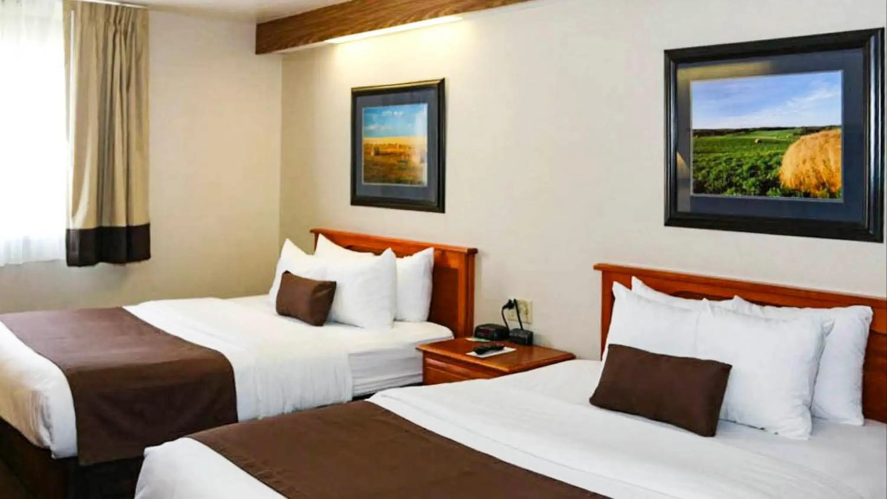 Bedroom, Bed in Studio 6 - Minot, ND Bedroom, Bed in Studio 6 - Minot, ND