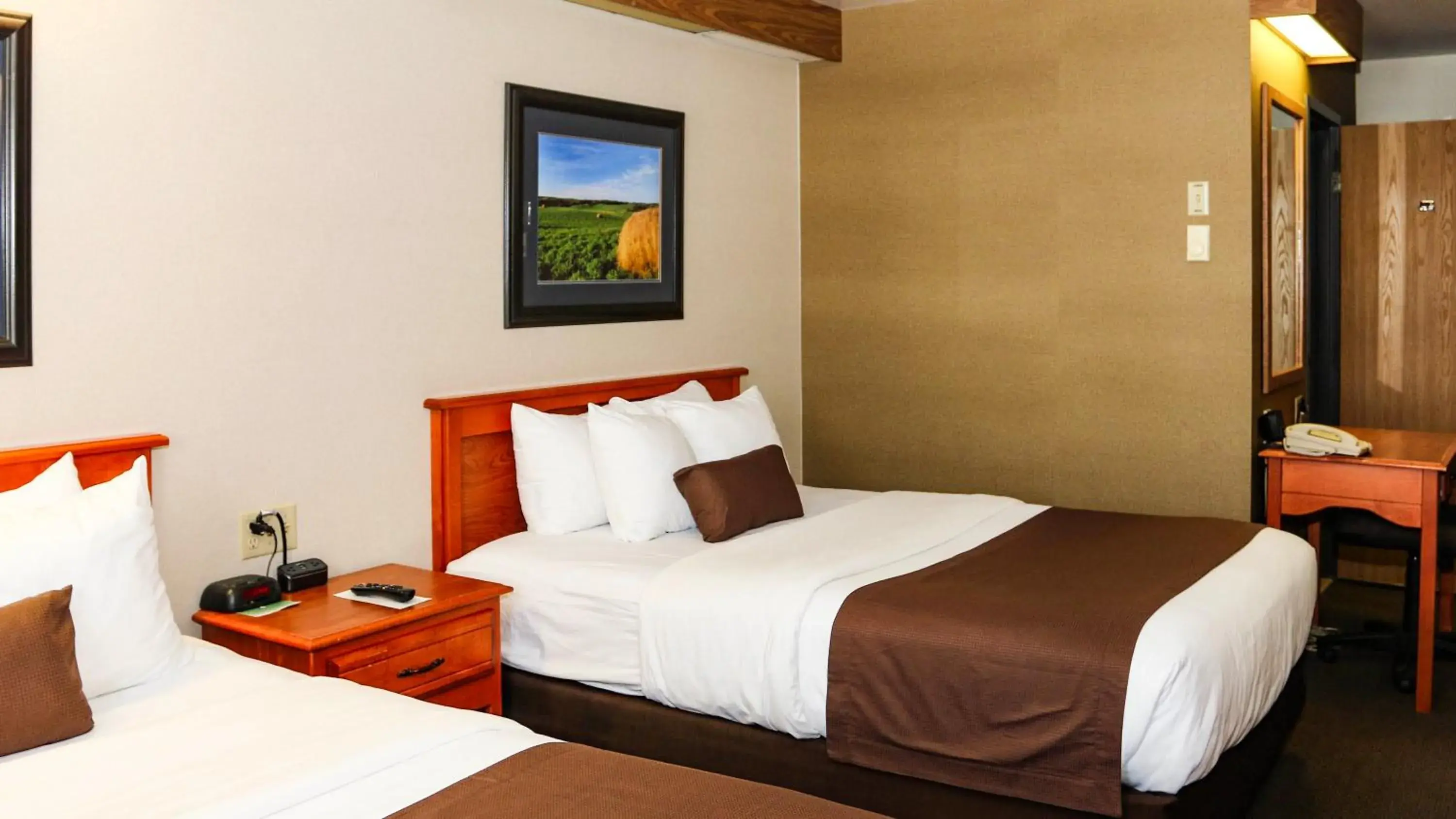 Bedroom, Bed in Studio 6 - Minot, ND Bedroom, Bed in Studio 6 - Minot, ND