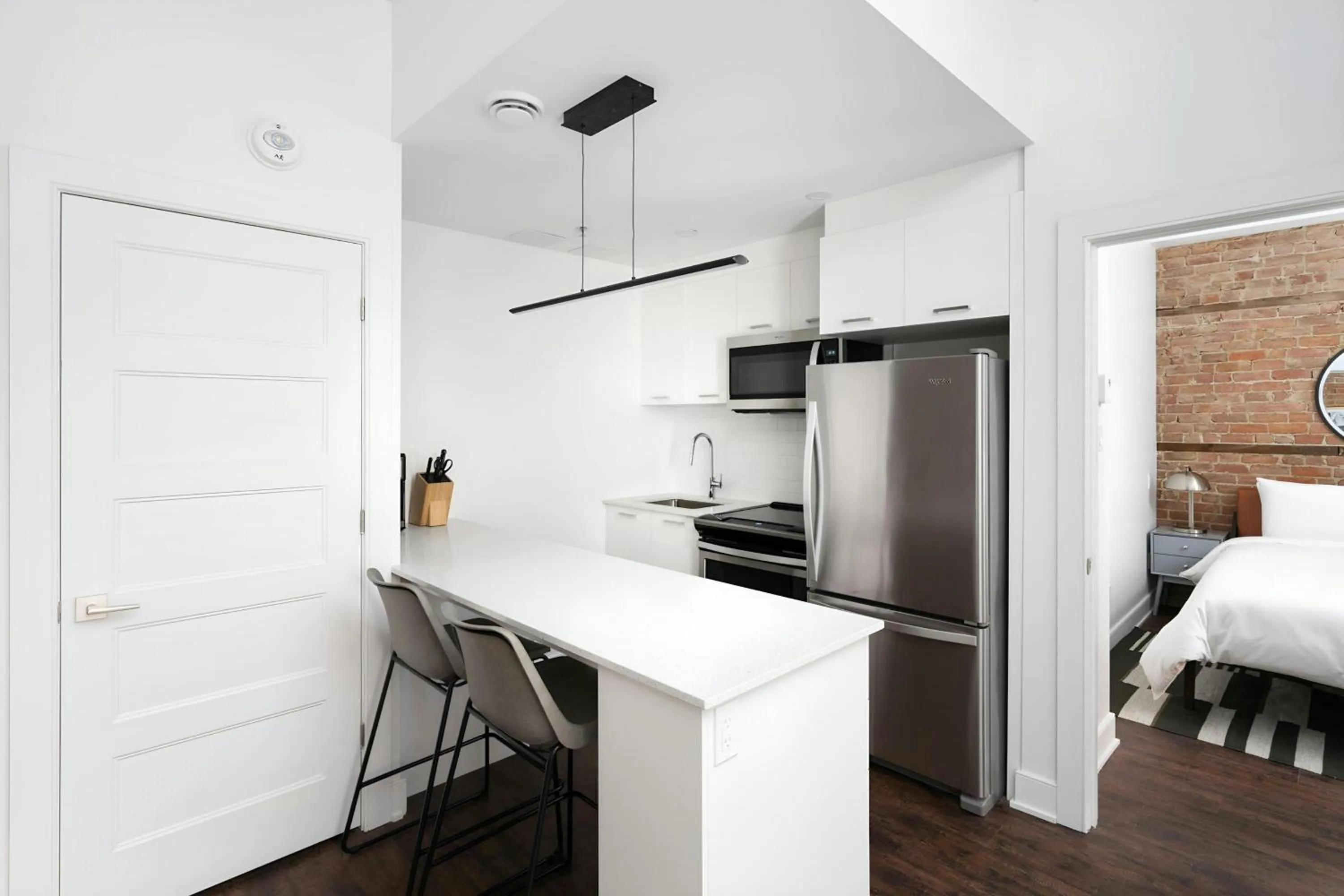 Bedroom in Sonder by Marriott Bonvoy Gare Saint Denis Apartments Downtown