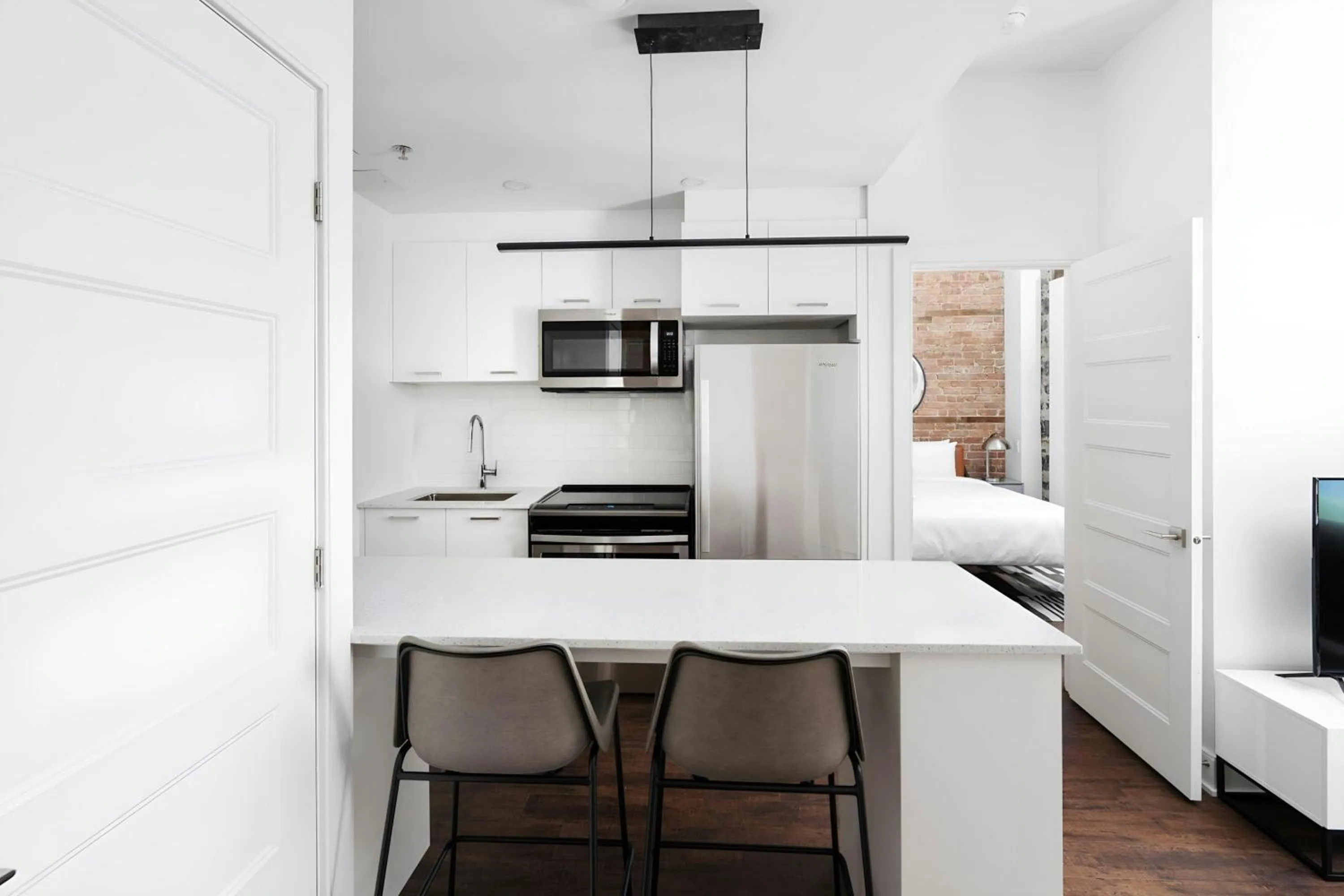 Bedroom in Sonder by Marriott Bonvoy Gare Saint Denis Apartments Downtown