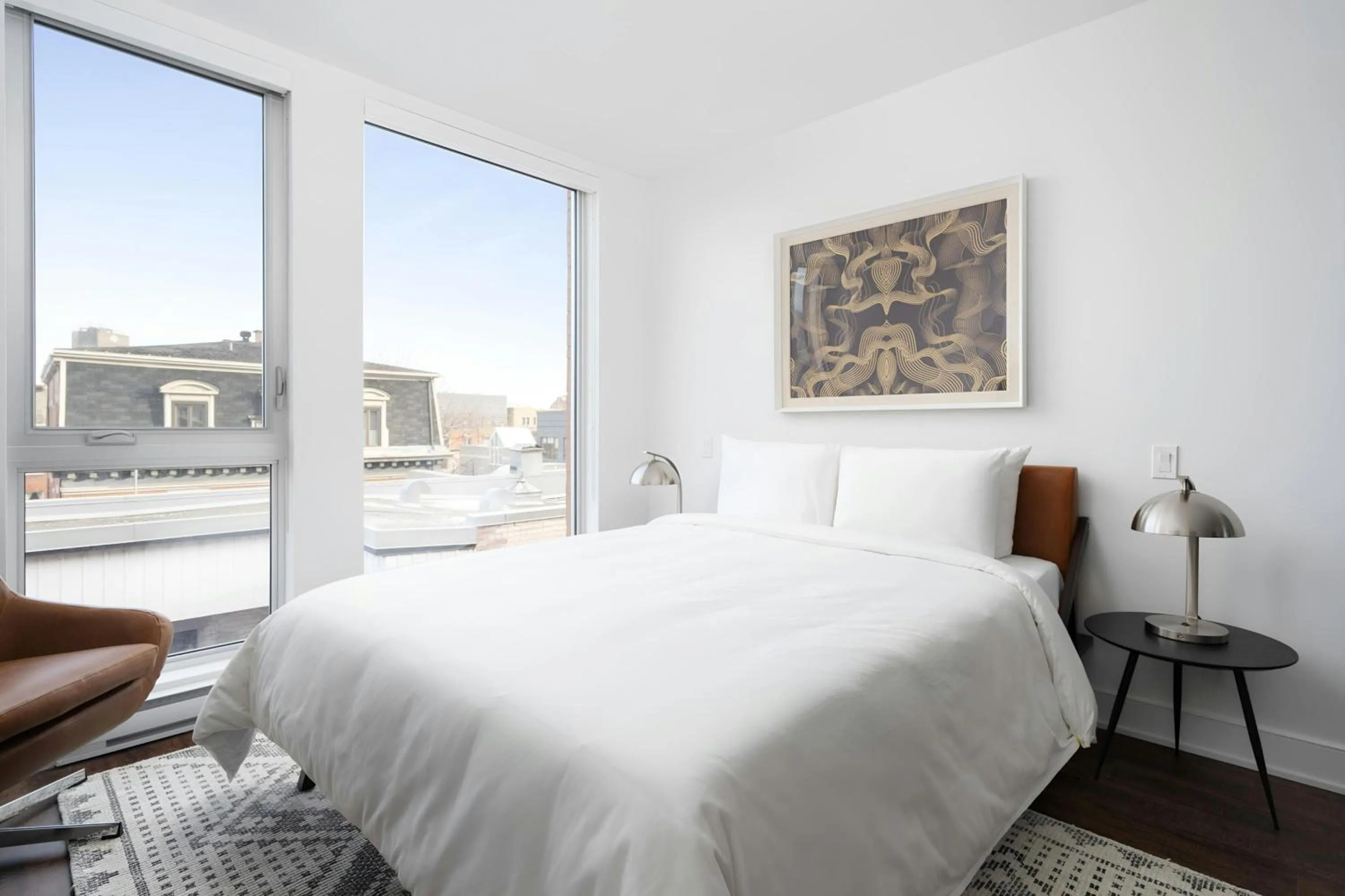 Bedroom, Bed in Sonder by Marriott Bonvoy Gare Saint Denis Apartments Downtown