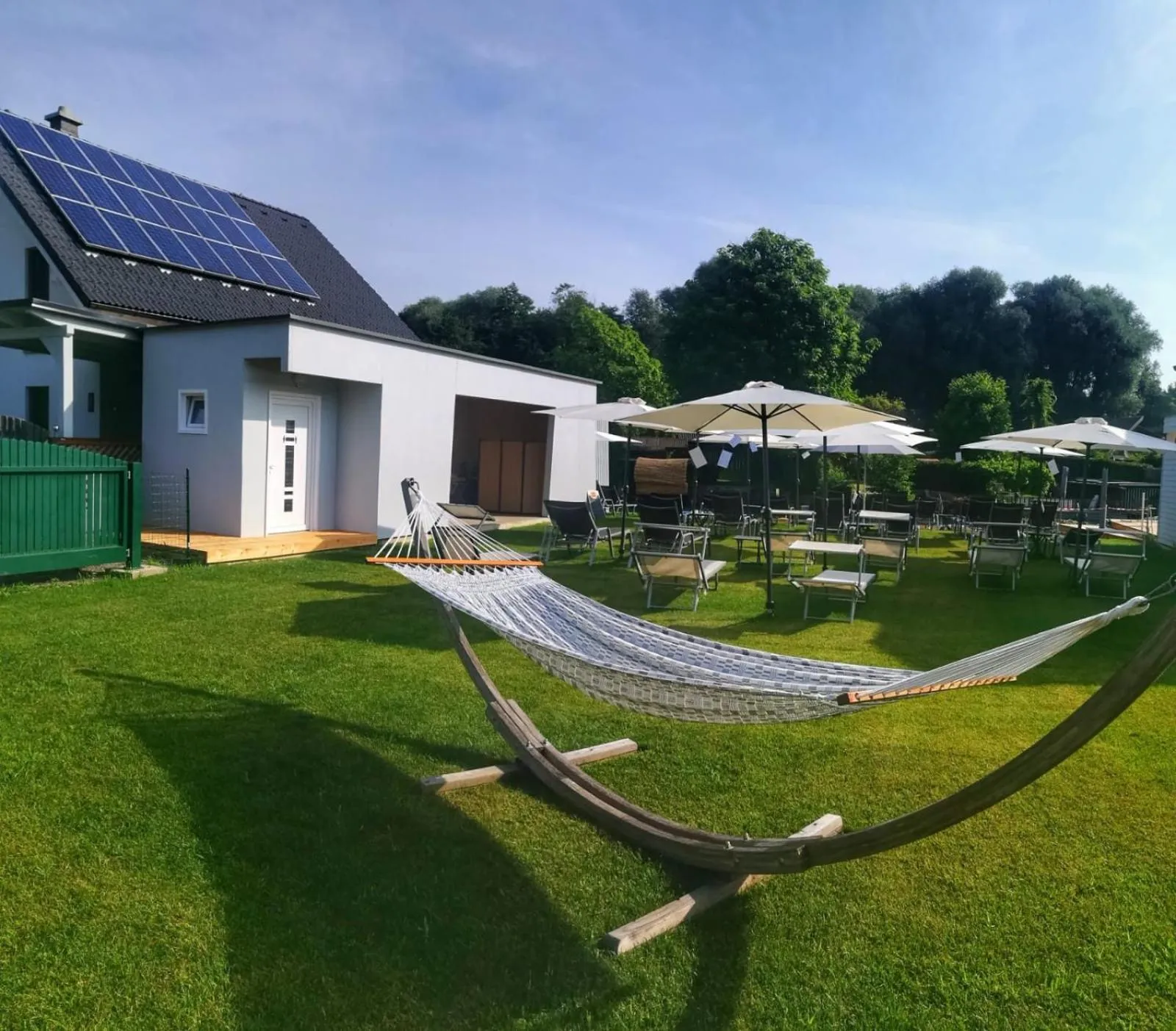 Garden in Hotel Rösch