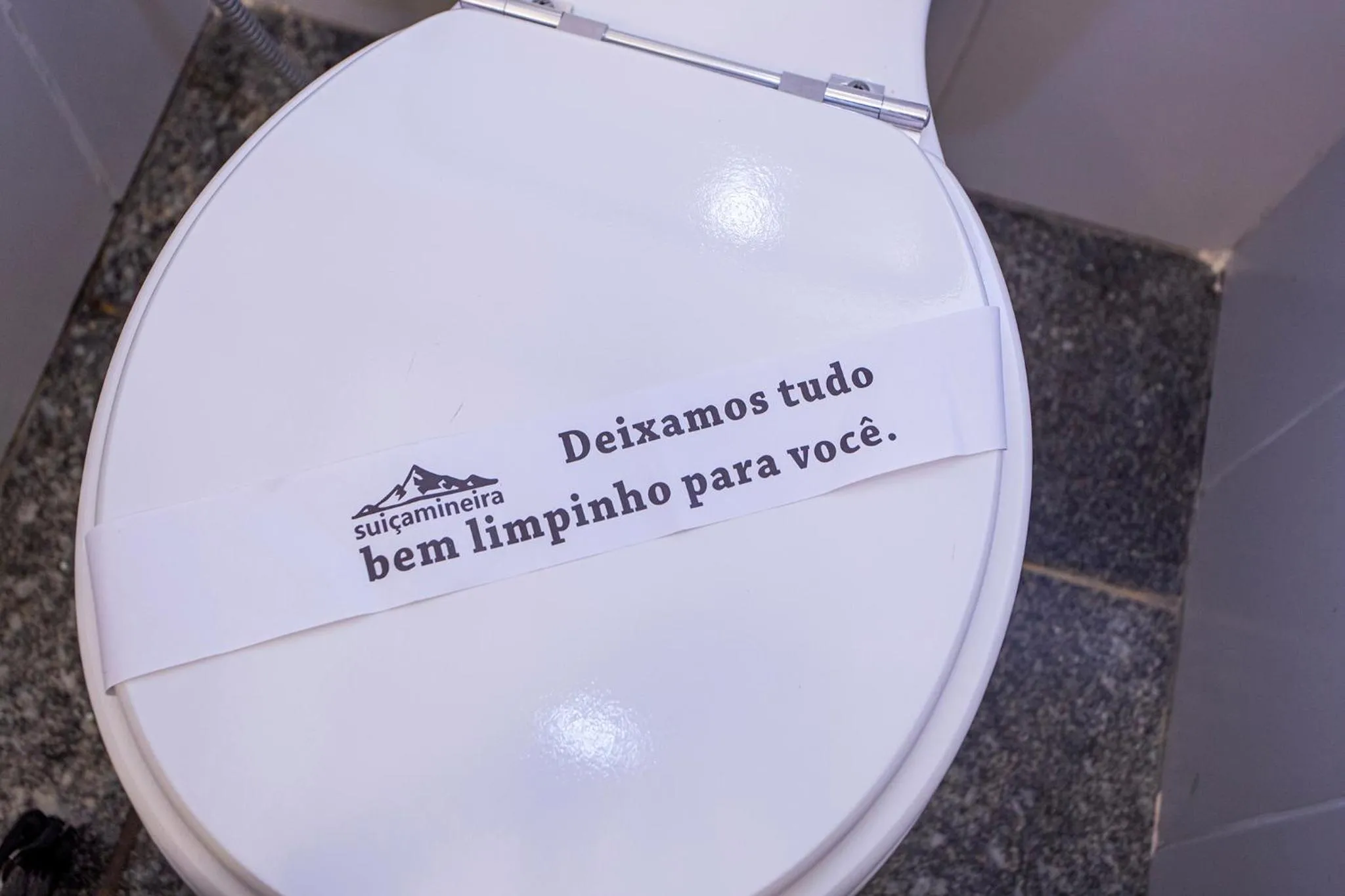 Bathroom in Pousada Suiça Mineira Garden