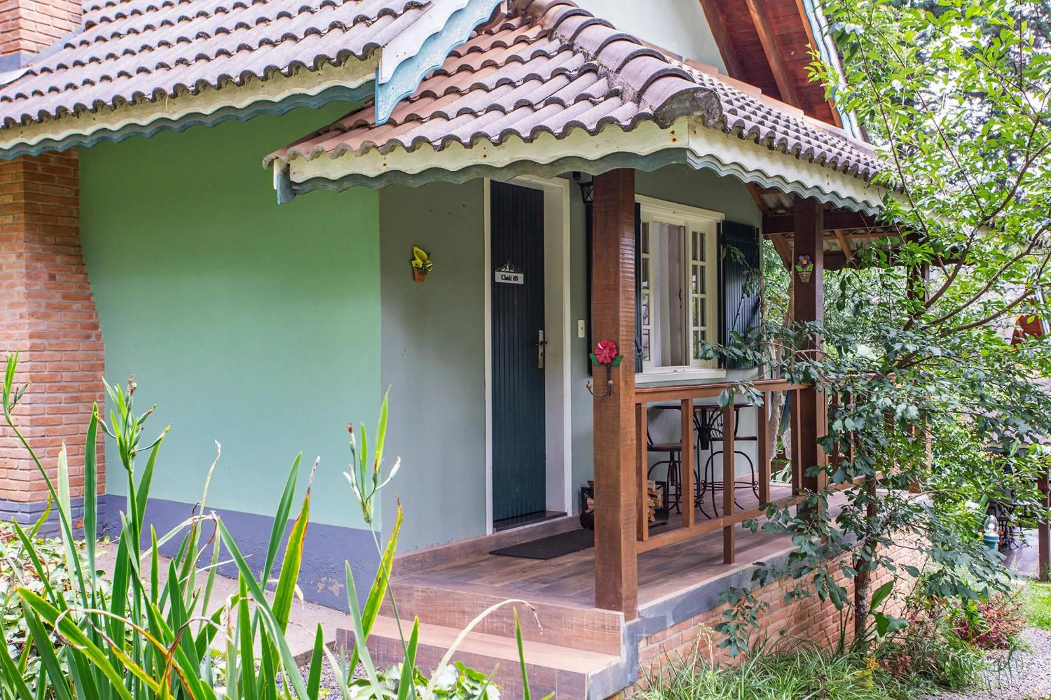 Property building in Pousada Suiça Mineira Garden