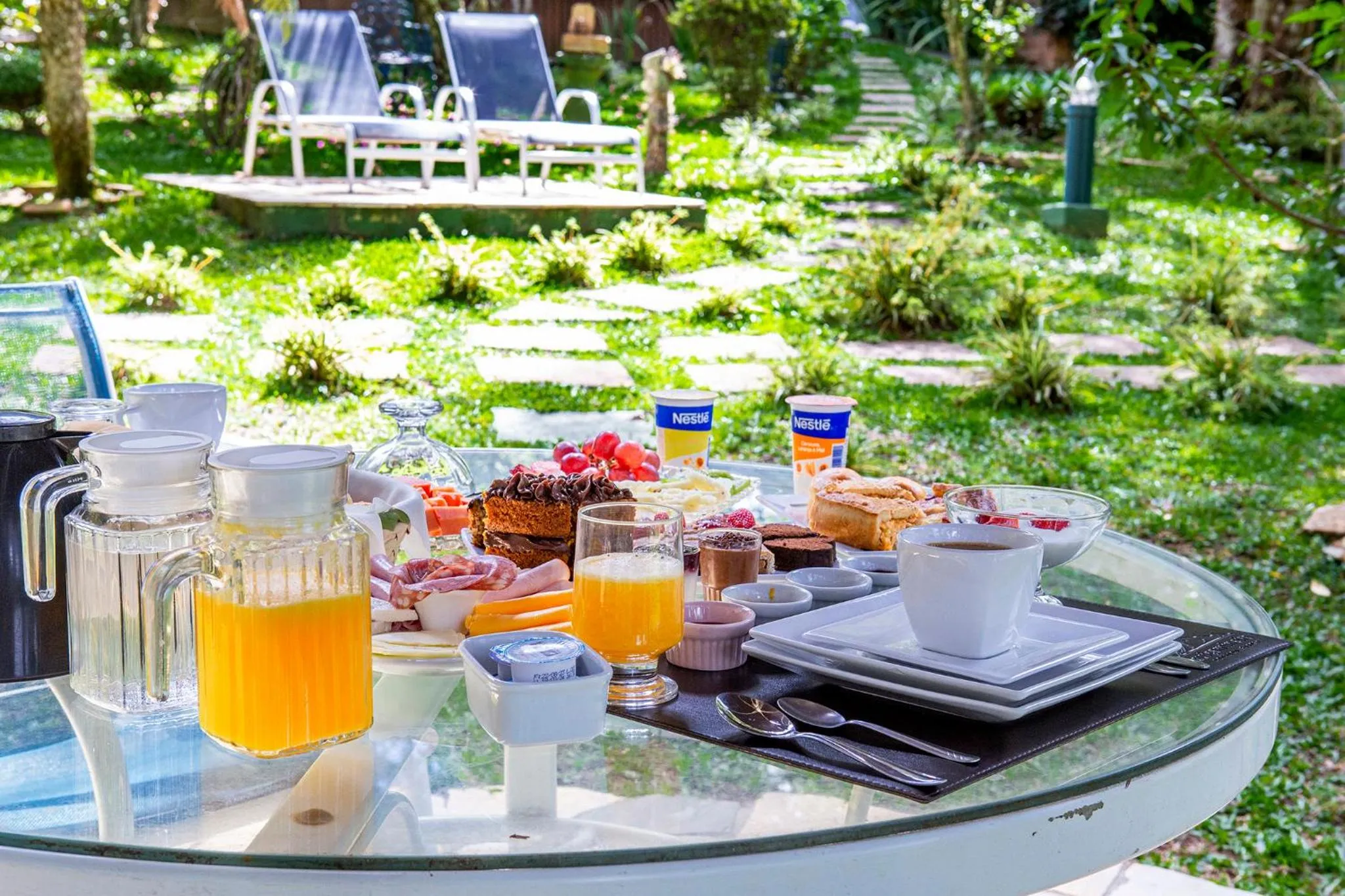 Breakfast in Pousada Suiça Mineira Garden