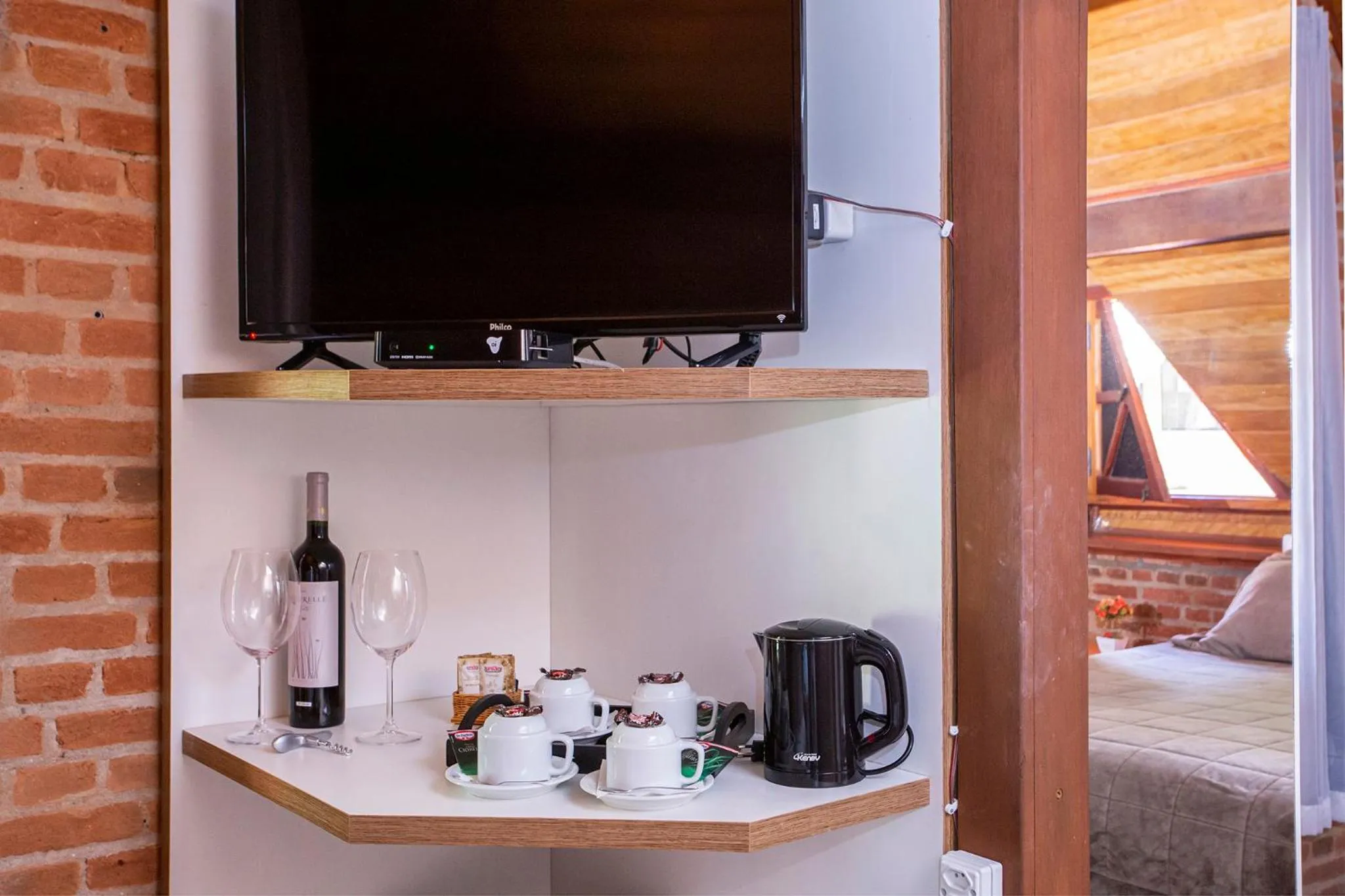 Bedroom in Pousada Suiça Mineira Garden