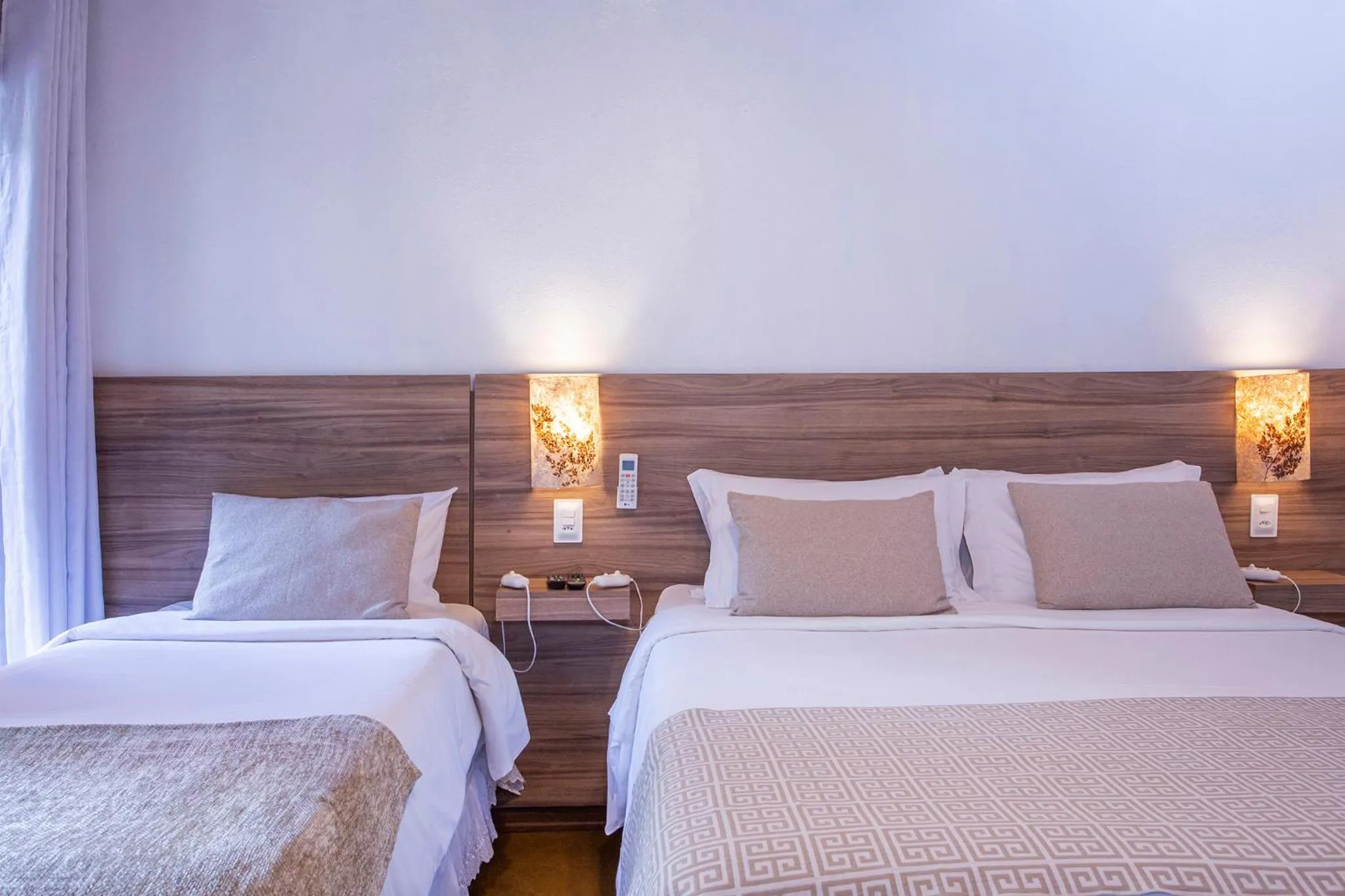 Bed in Pousada Suiça Mineira Garden