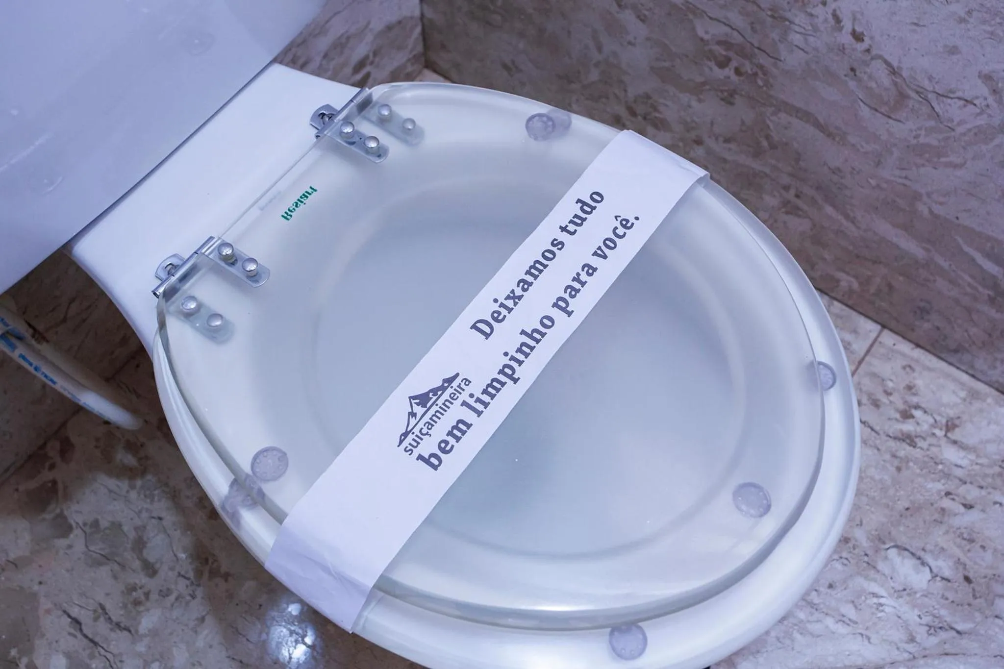 Bathroom in Pousada Suiça Mineira Garden