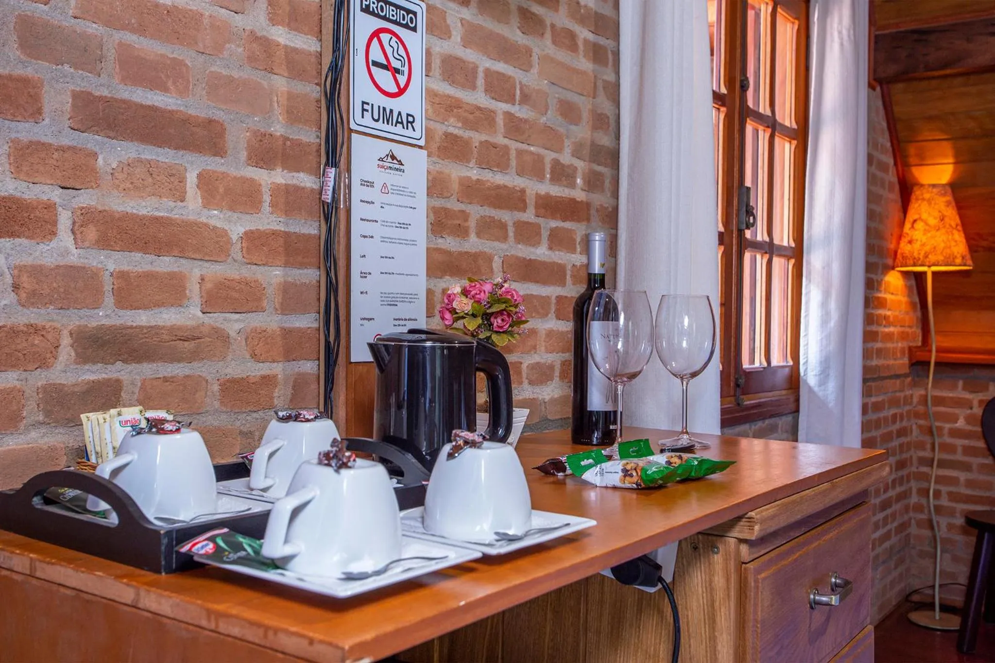 Coffee/tea facilities in Pousada Suiça Mineira Garden